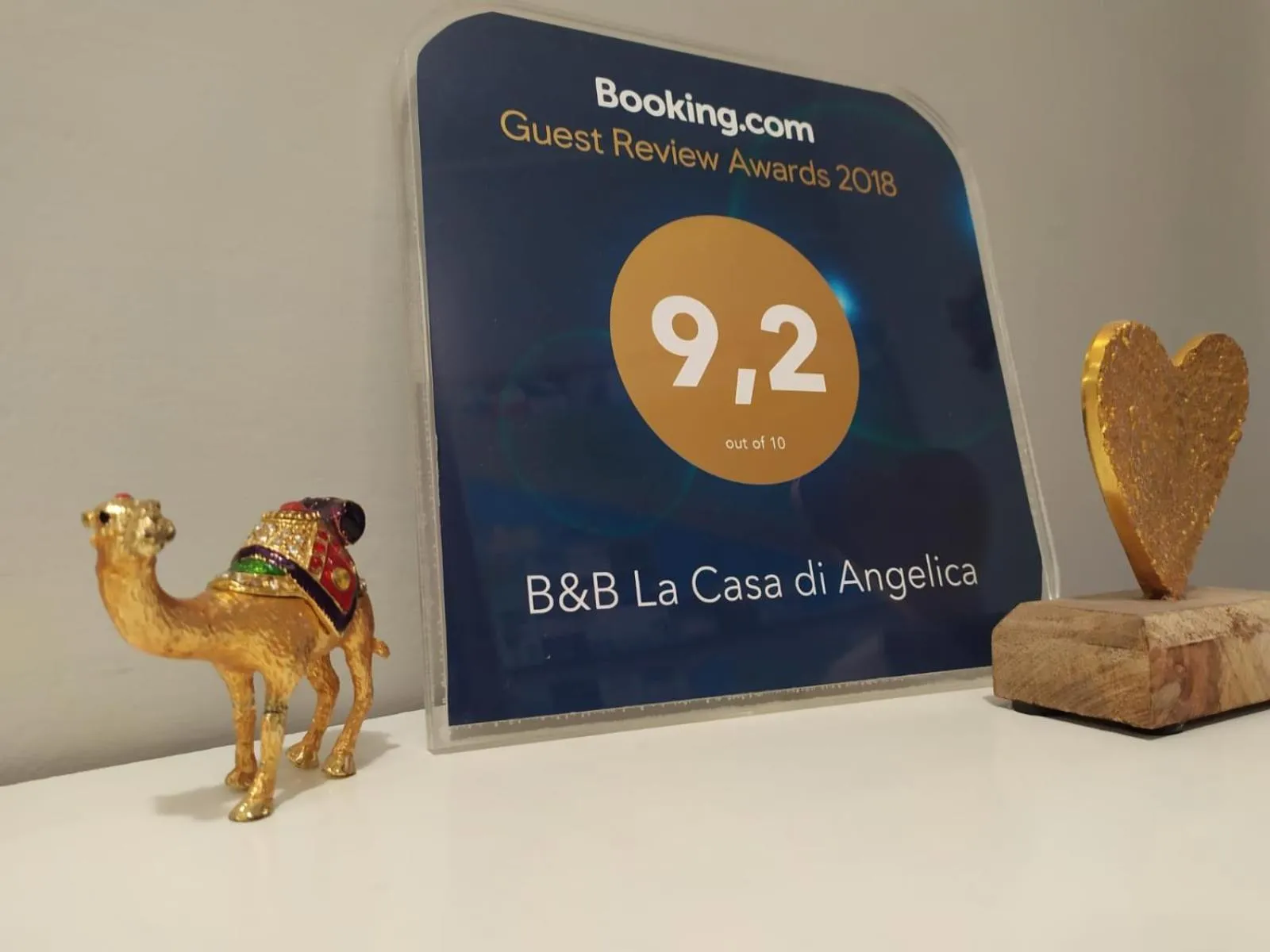 Certificate/Award in B&B La Casa di Angelica