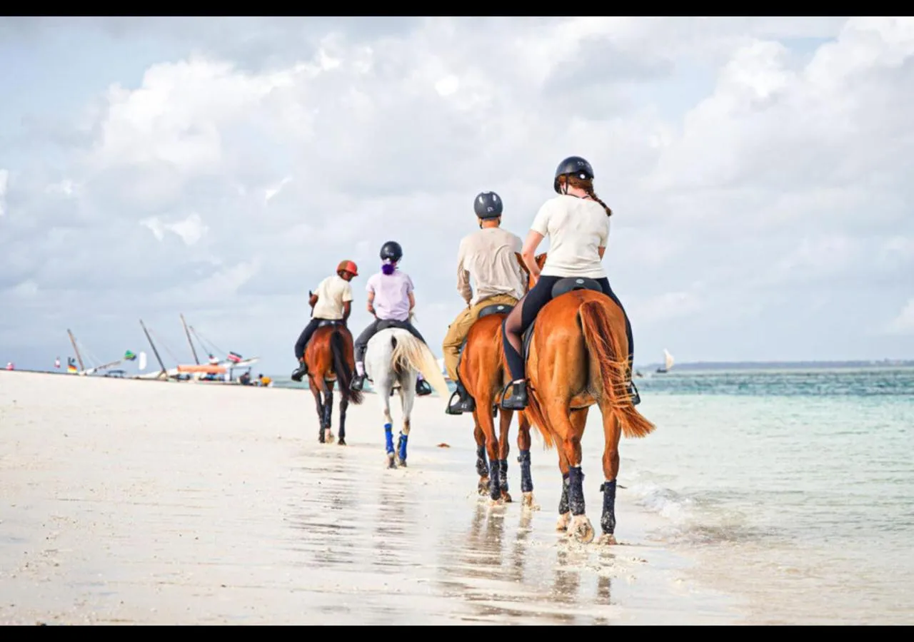Horse-riding in The Dream Village