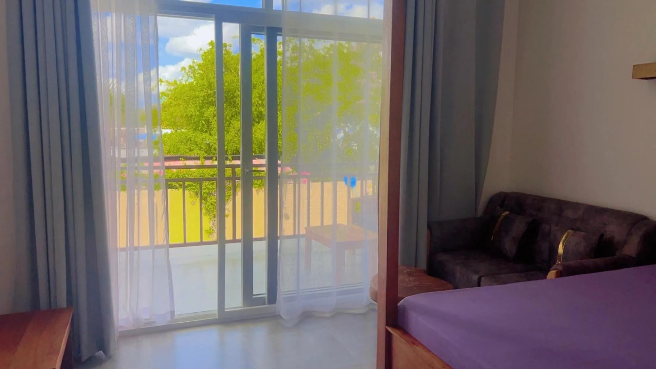 Balcony/Terrace, Bed in The Dream Village