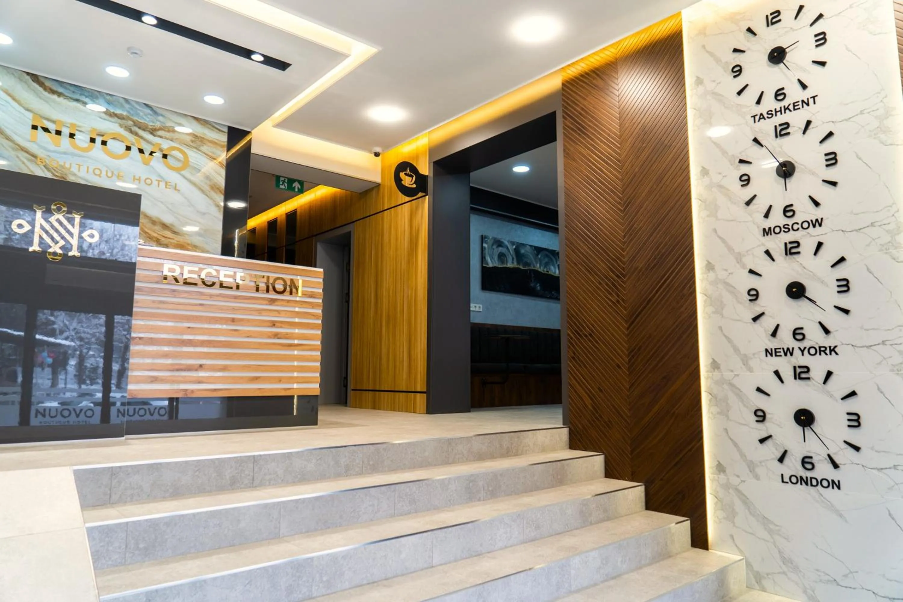 Lobby or reception in Nuovo Boutique Hotel