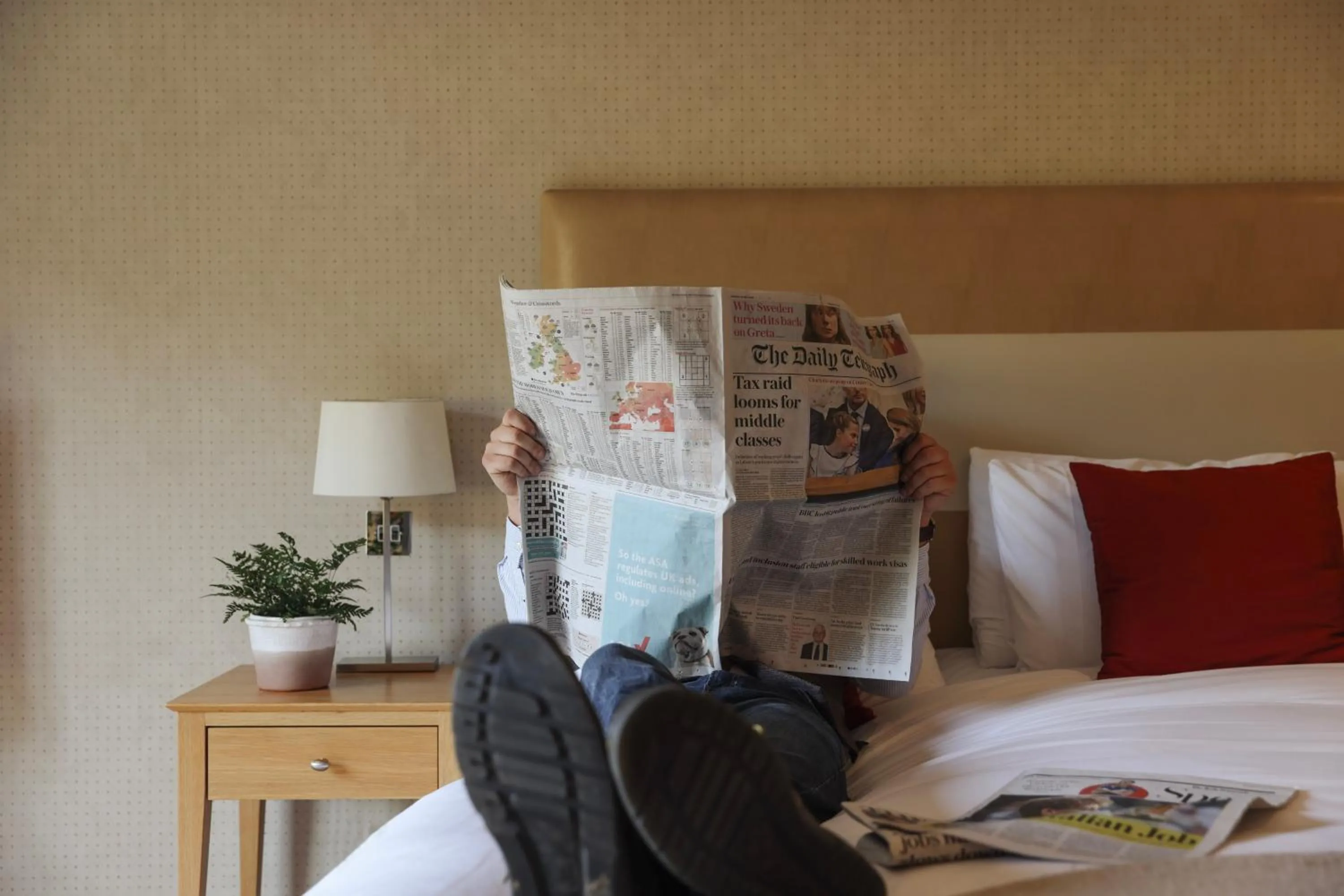 Bed in Donnington Hotel, Spa & Golf