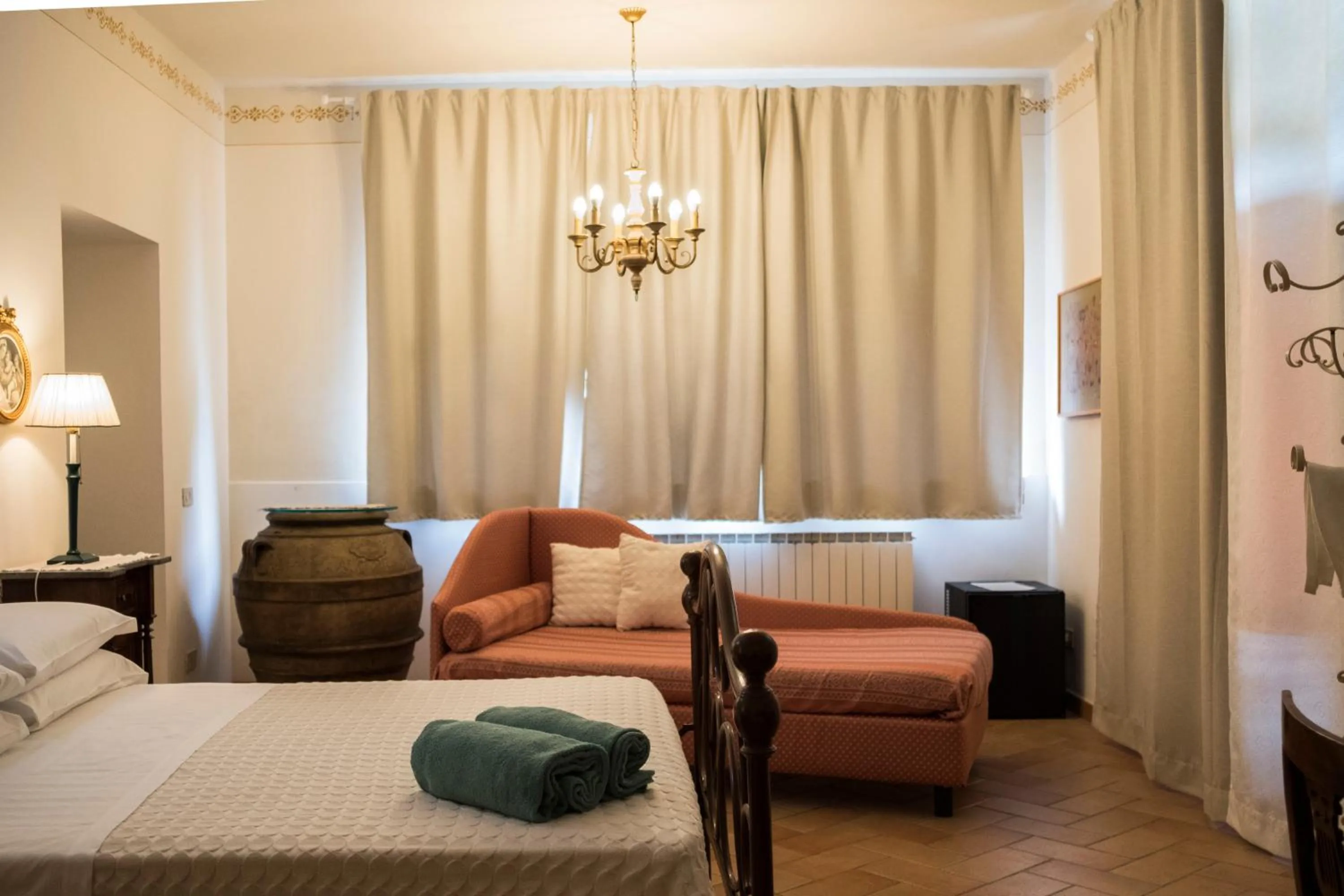 Bedroom, Bed in Podere Lornanino