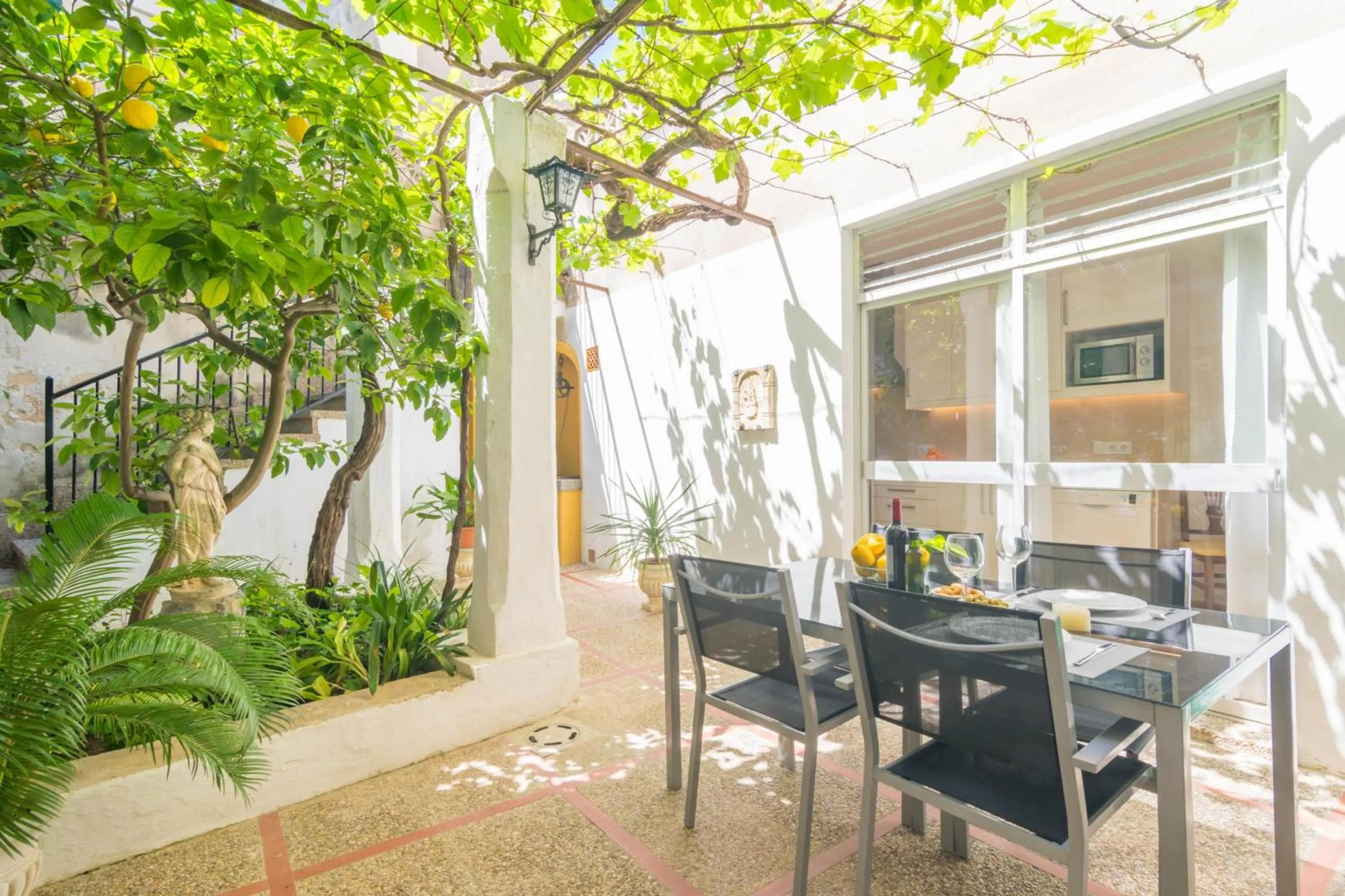 Patio in Ca sa Tia Bel
