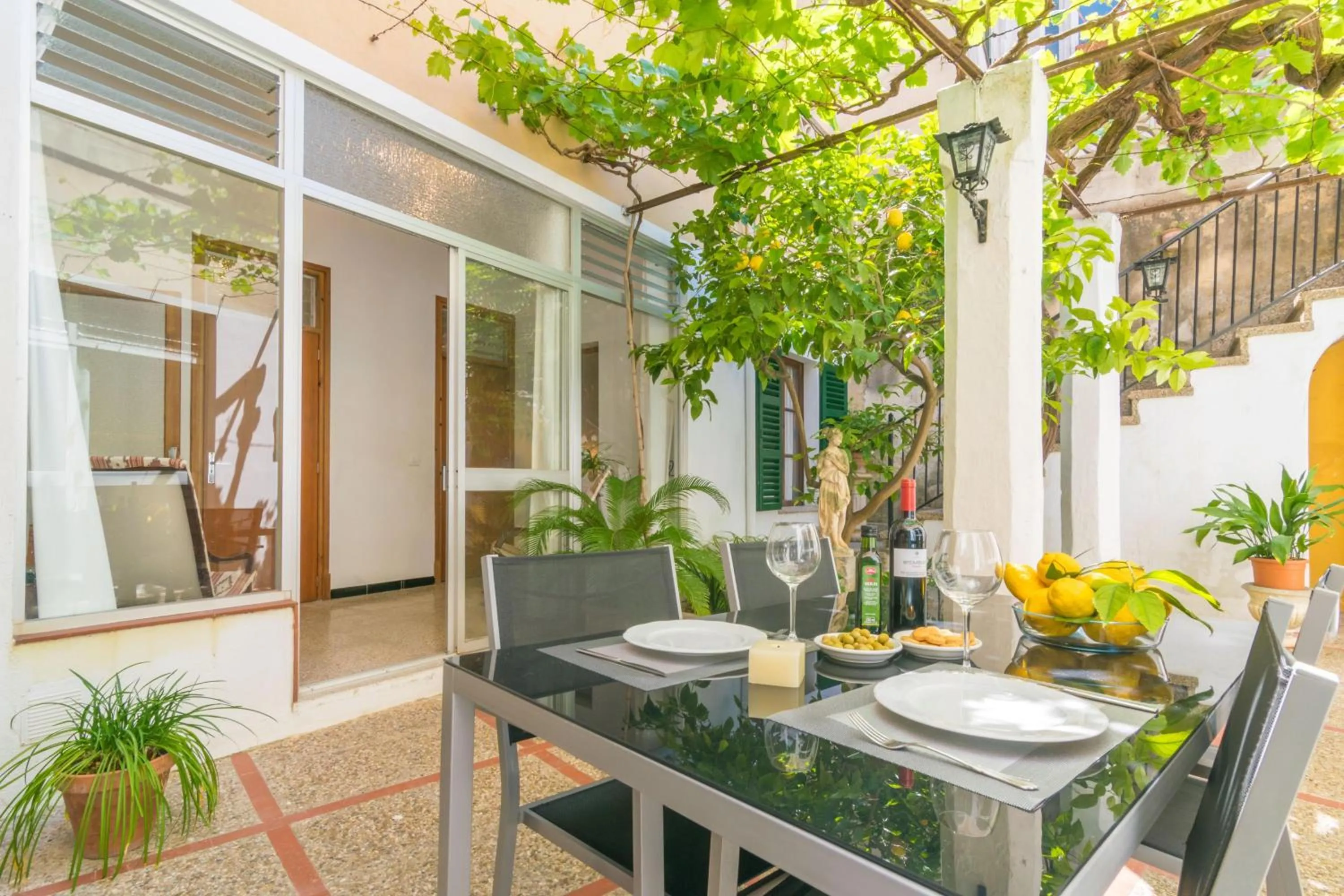 Patio in Ca sa Tia Bel
