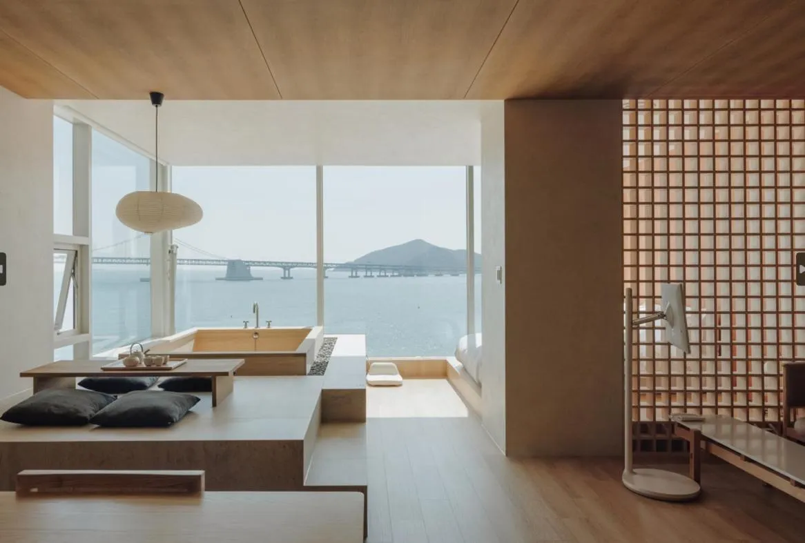 Living room in ONUJI stay