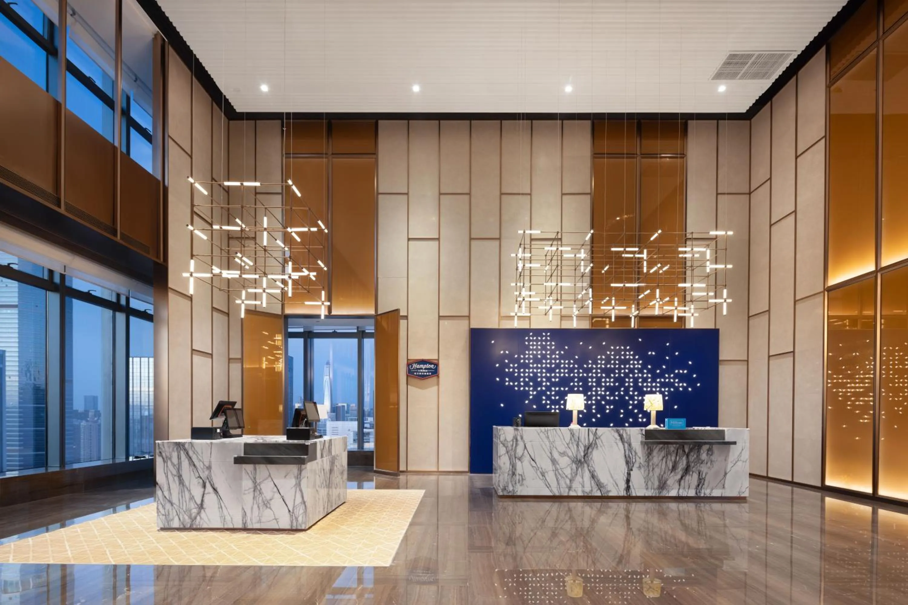 Lobby or reception in Hampton by Hilton Shenzhen Futian Huaqiangbei