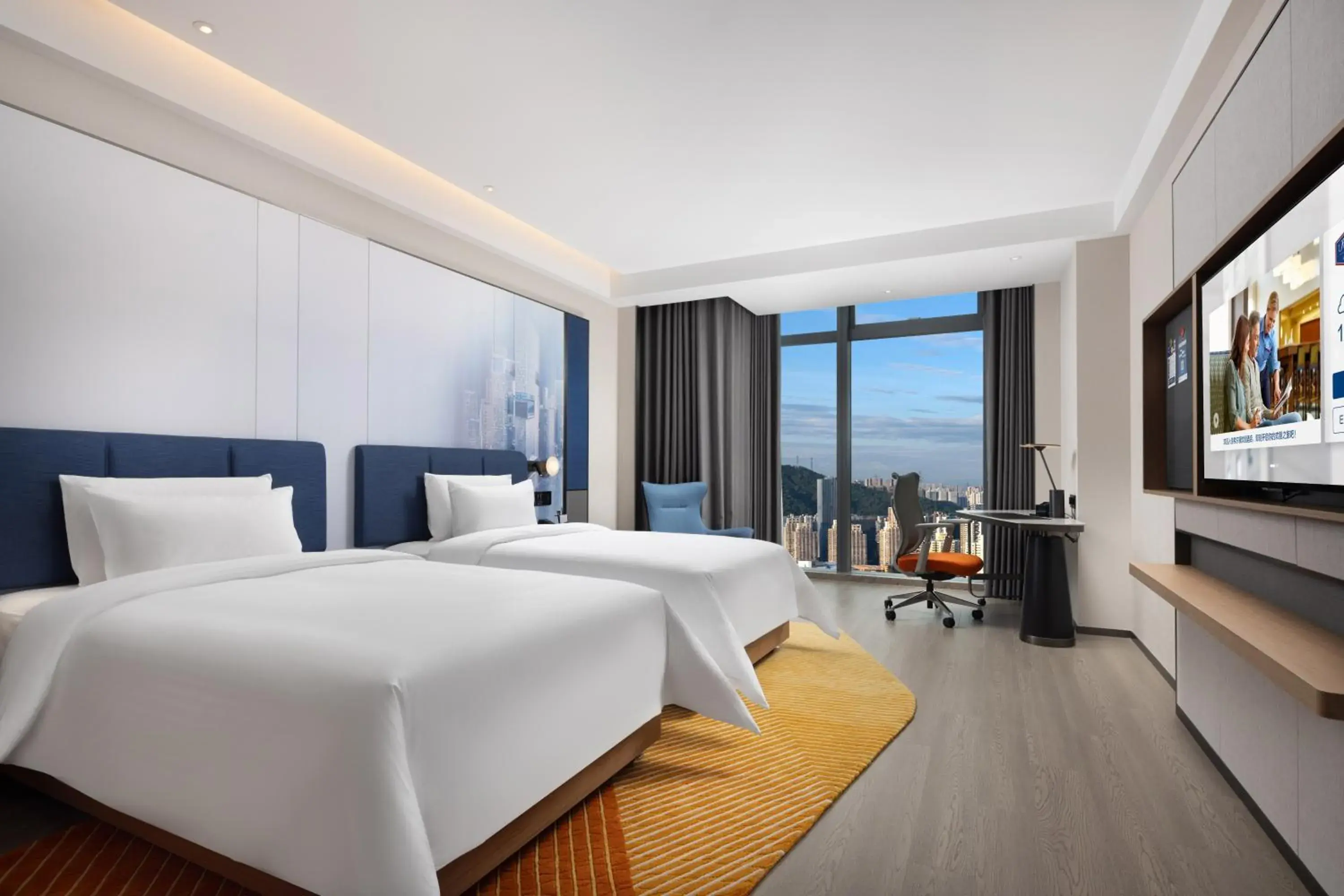 Superior Twin Room in Hampton by Hilton Shenzhen Futian Huaqiangbei Superior Twin Room in Hampton by Hilton Shenzhen Futian Huaqiangbei