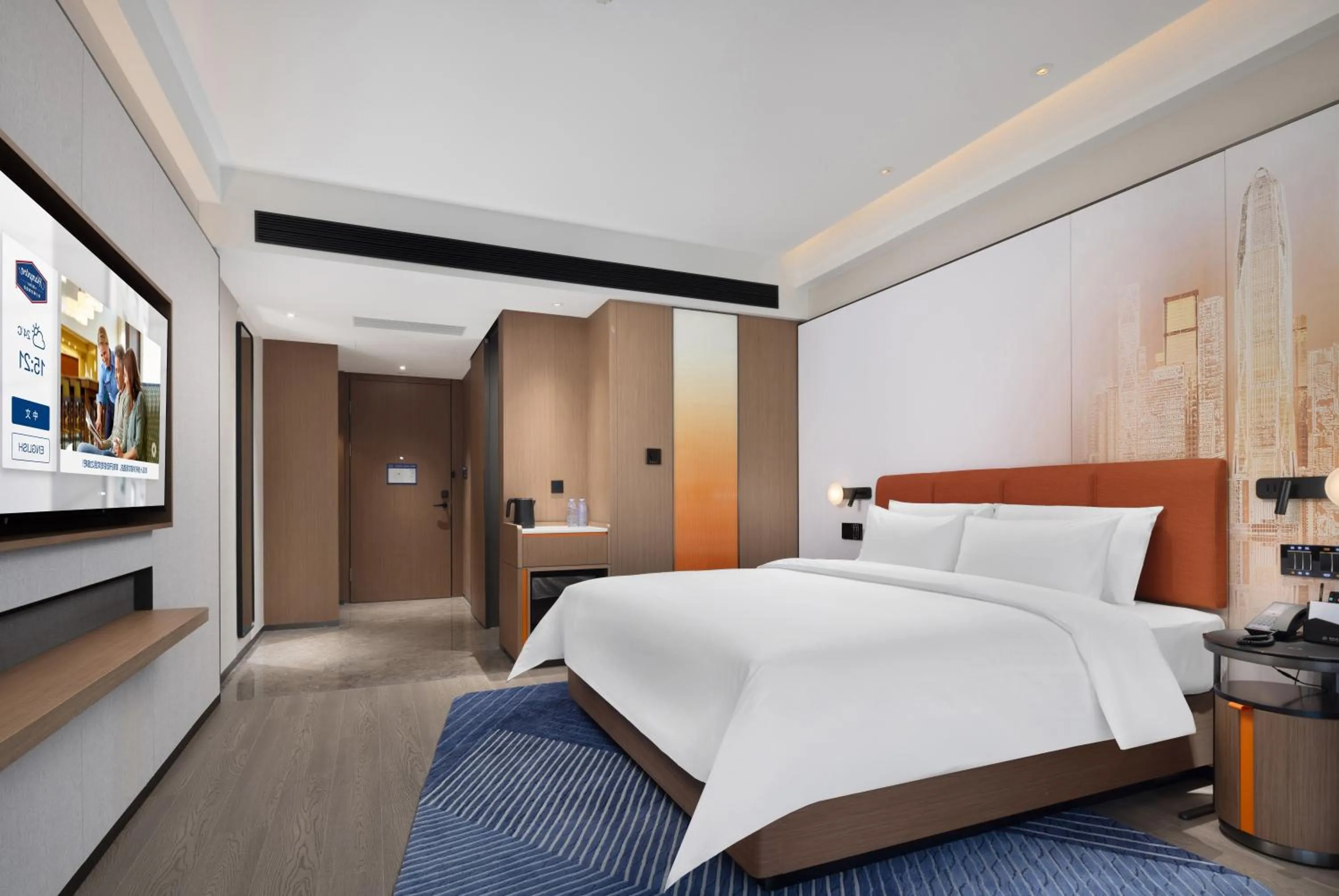 Photo of the whole room, Bed in Hampton by Hilton Shenzhen Futian Huaqiangbei