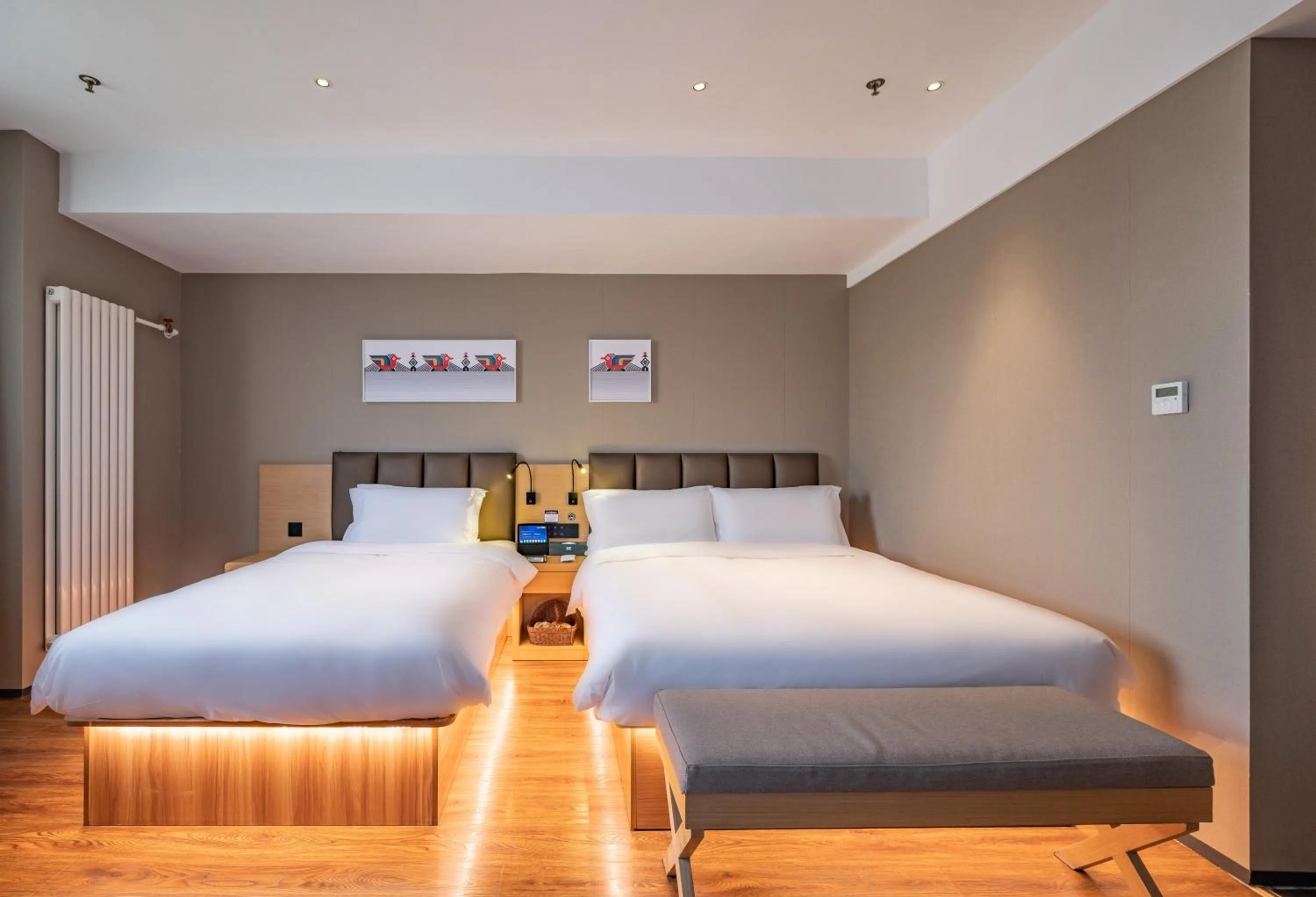 Photo of the whole room, Bed in True Go Hotel - Beijing Asian Games Village National Convention Center