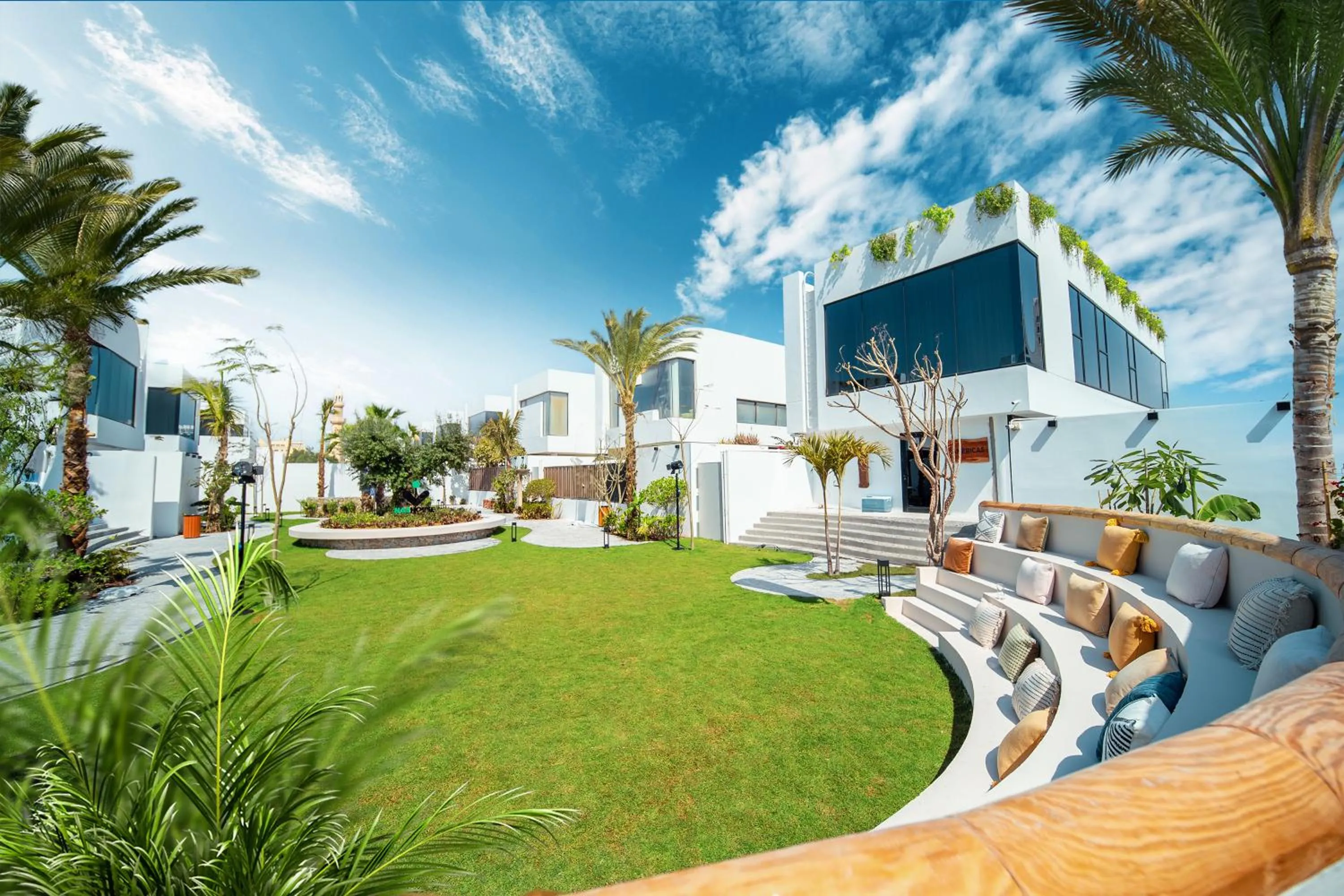 Property building in Nas House Private & Shared Villas