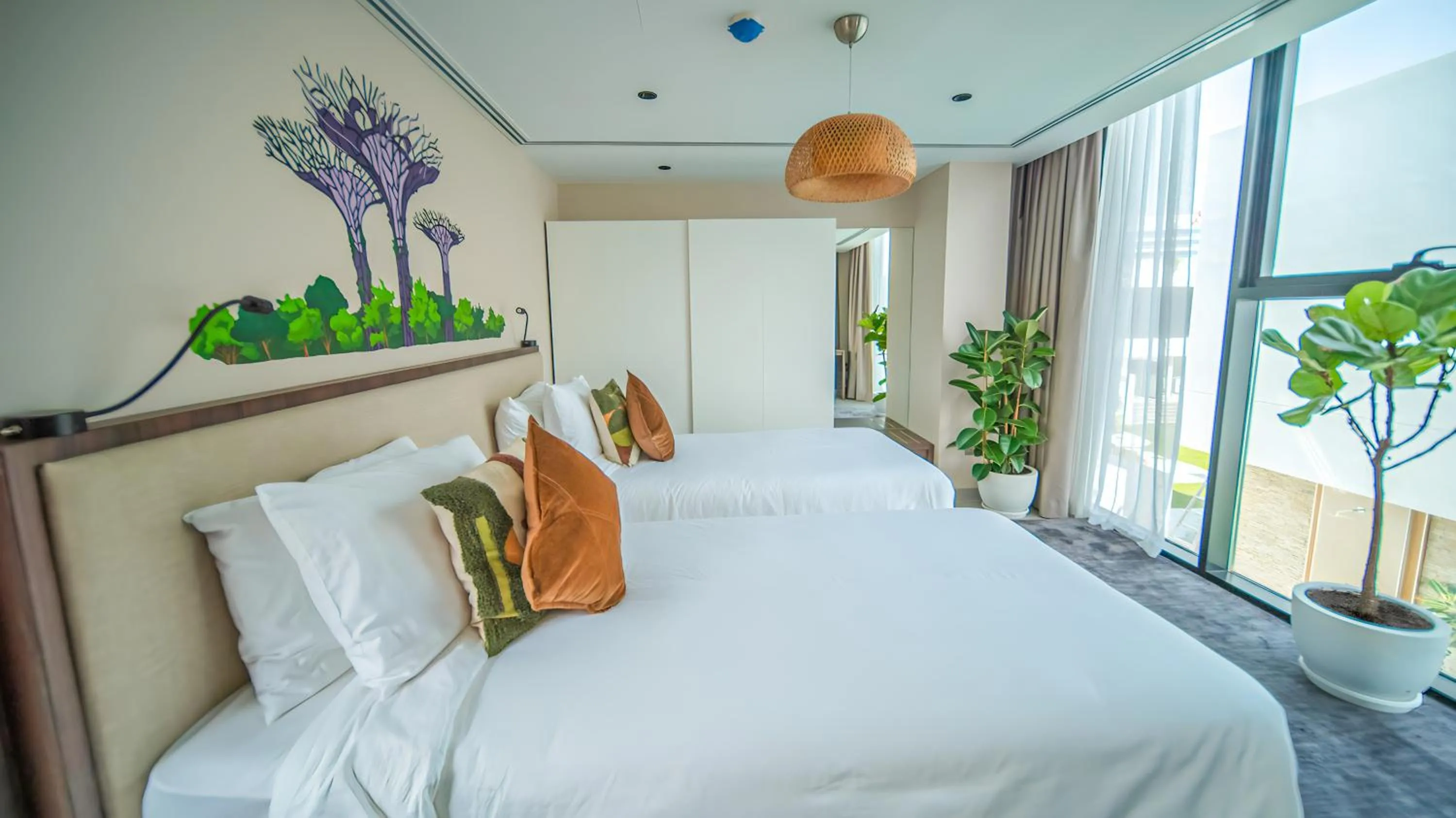 Bedroom, Bed in Nas House Private & Shared Villas