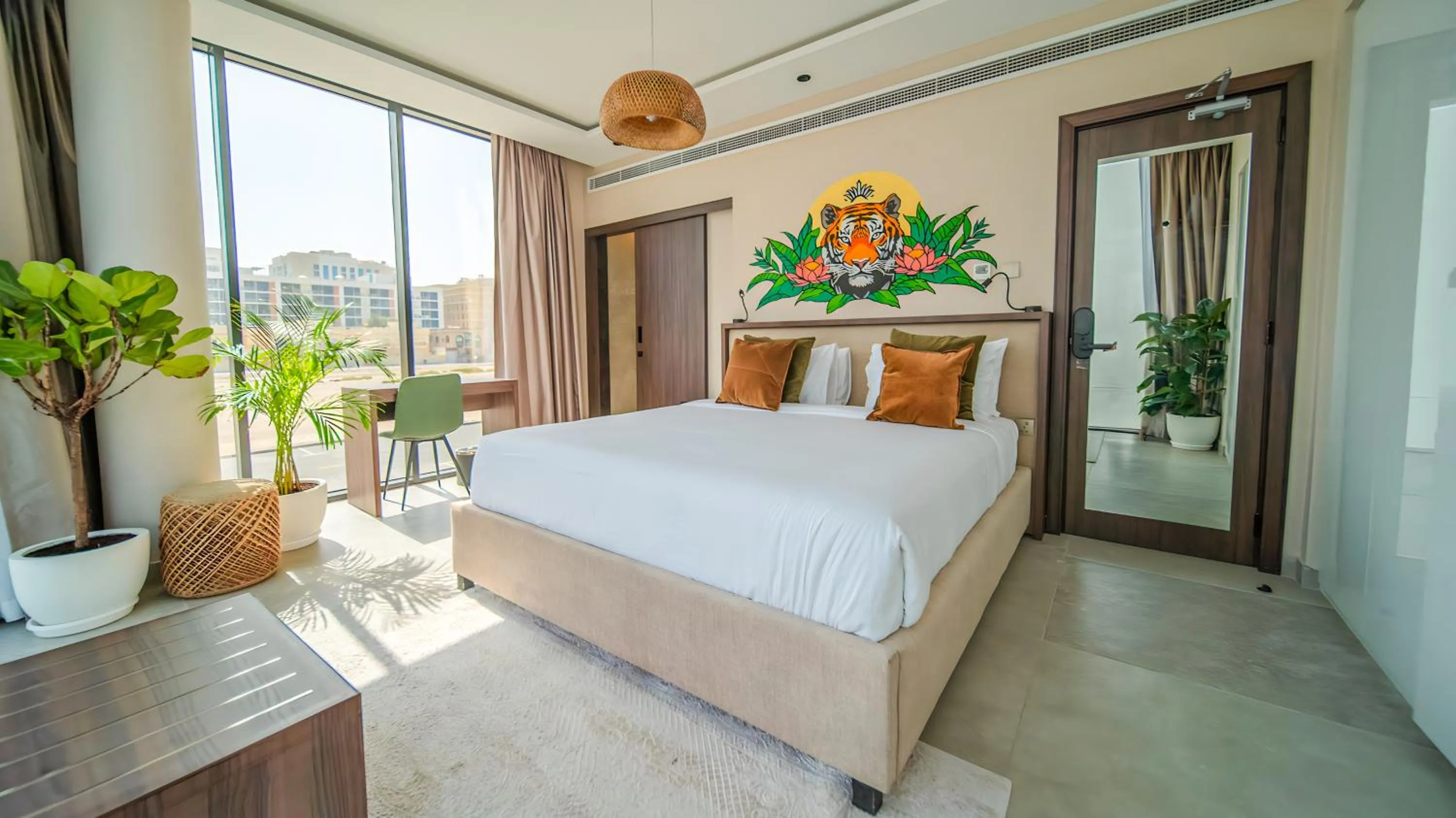 Bedroom, Bed in Nas House Private & Shared Villas