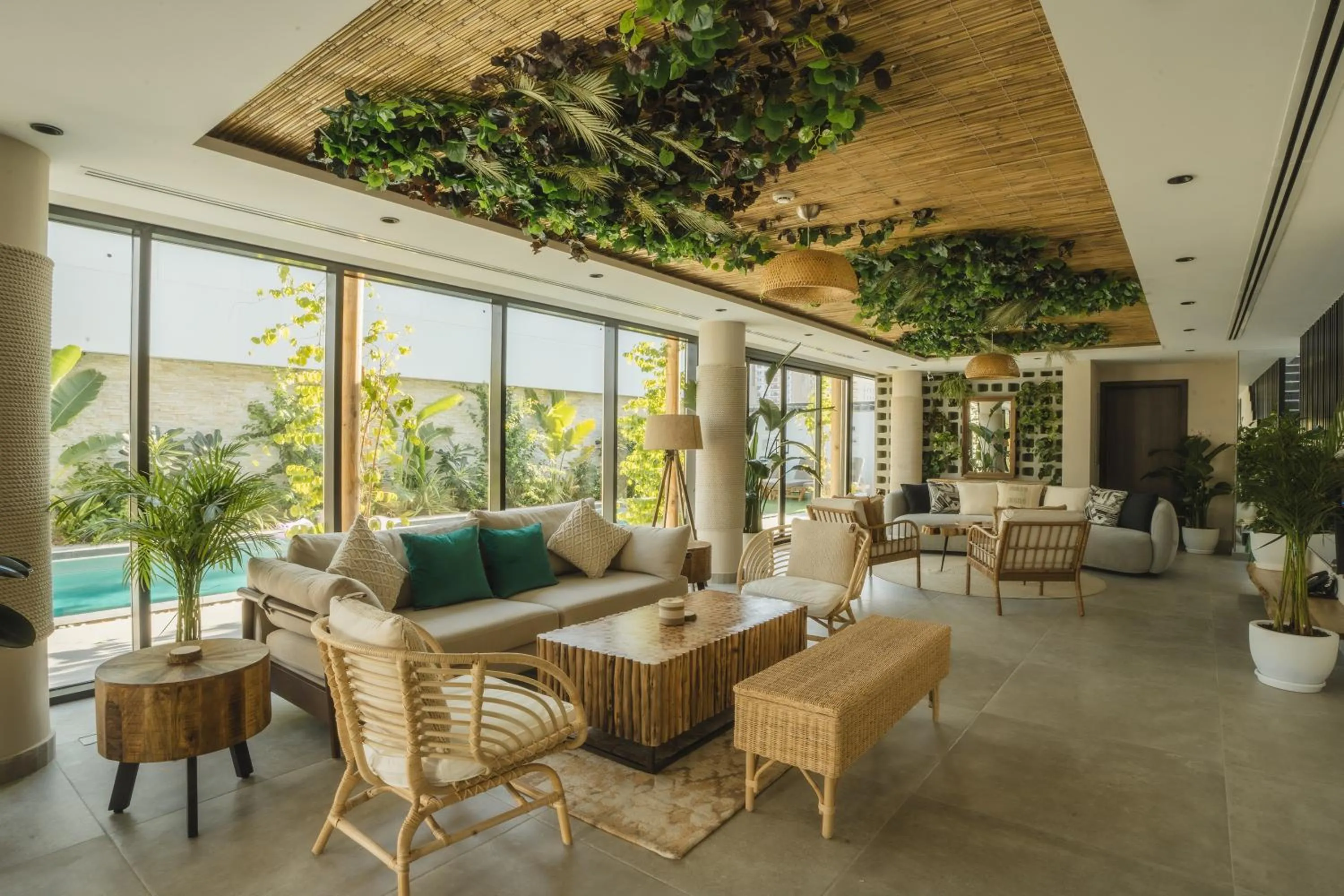 Living room in Nas House Private & Shared Villas