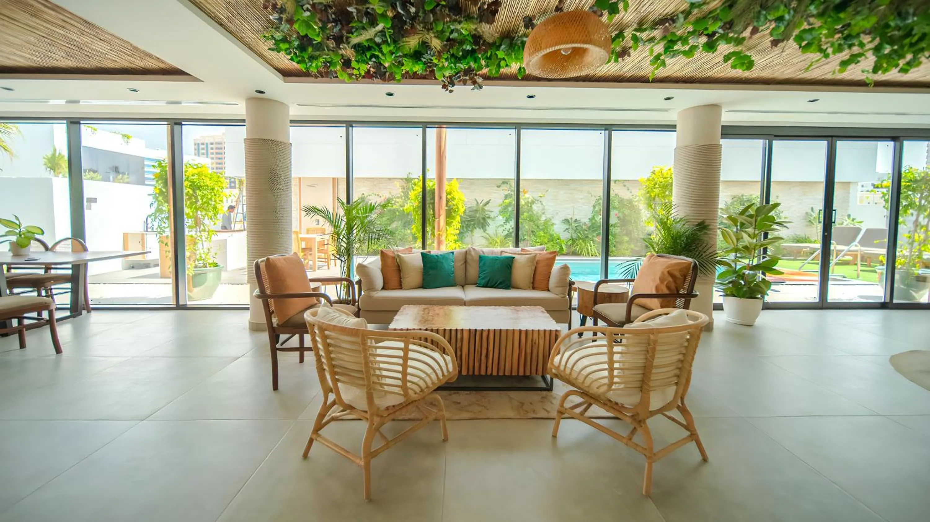 Property building in Nas House Private & Shared Villas