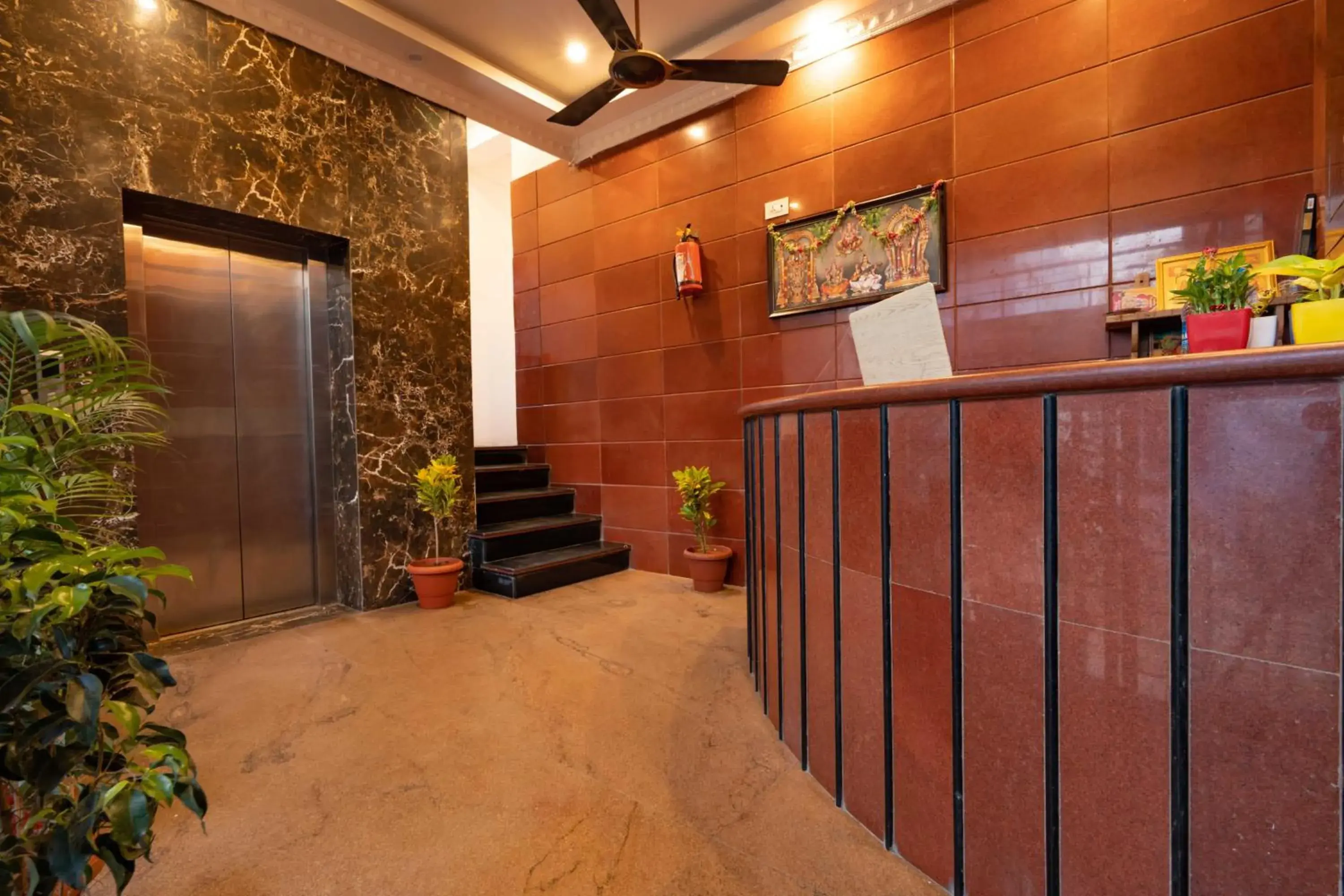 Lobby or reception in Hotel Arya Grand Rameswaram by Nimalan Lobby or reception in Hotel Arya Grand Rameswaram by Nimalan