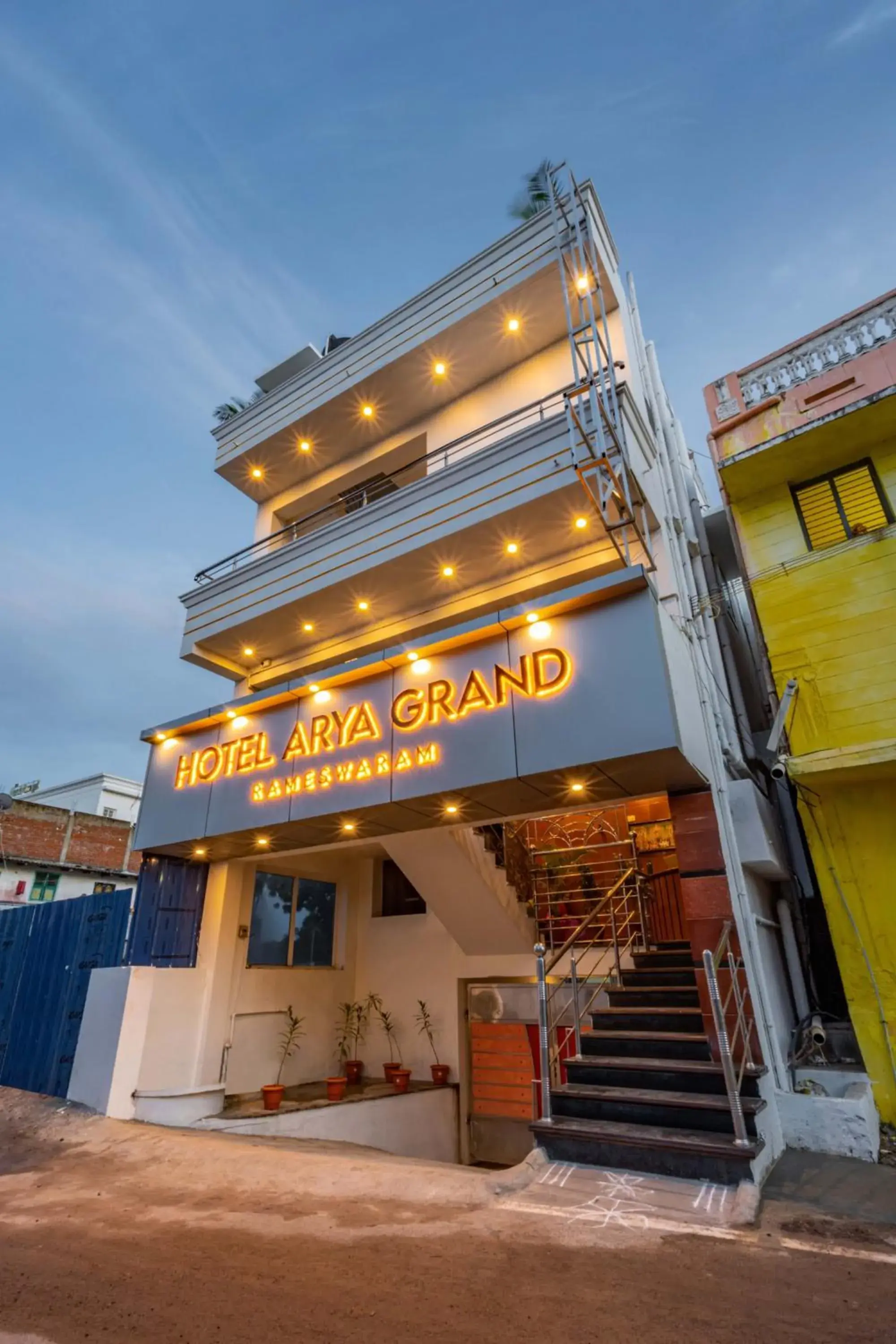 Property building in Hotel Arya Grand Rameswaram by Nimalan Property building in Hotel Arya Grand Rameswaram by Nimalan