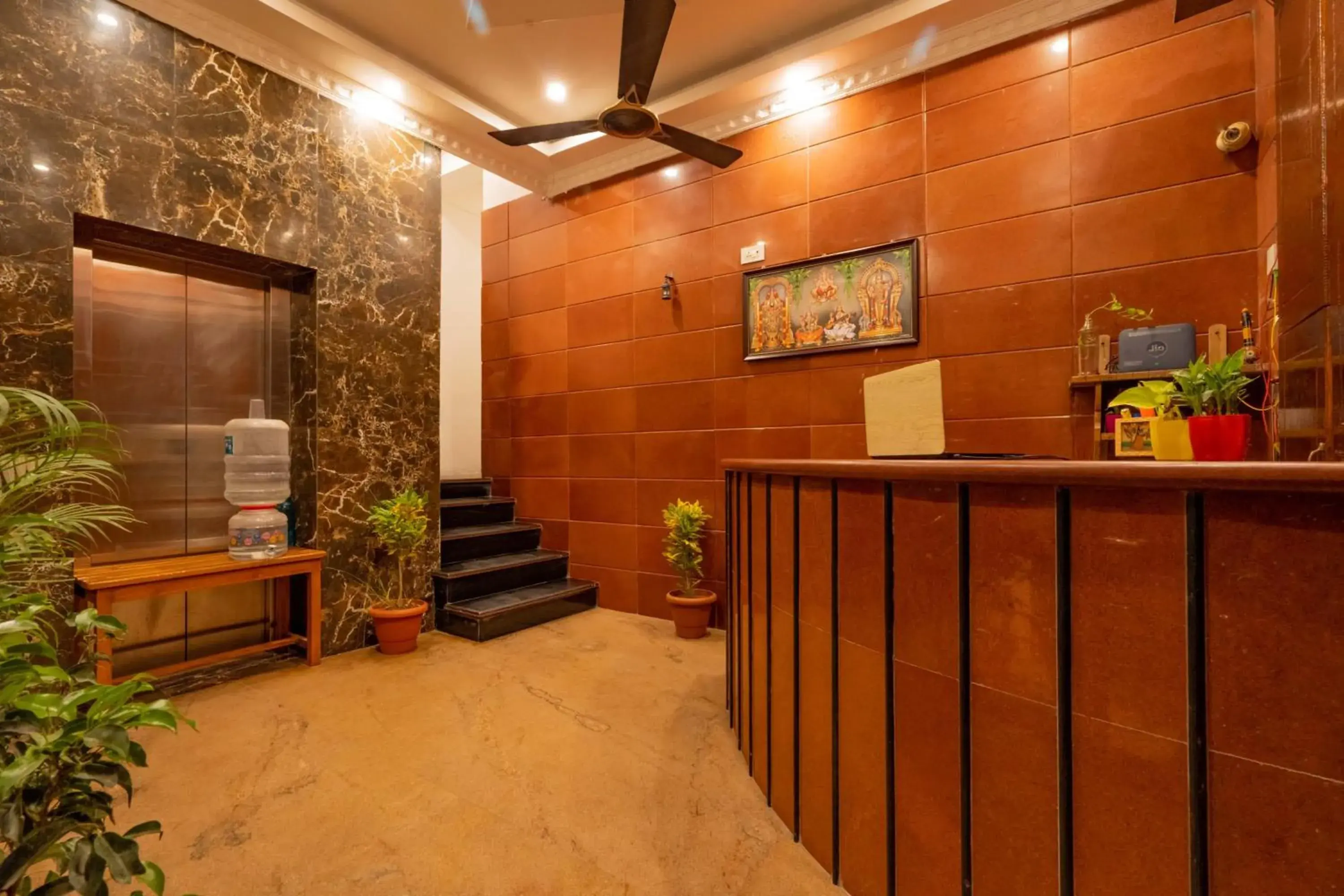 Lobby or reception in Hotel Arya Grand Rameswaram by Nimalan Lobby or reception in Hotel Arya Grand Rameswaram by Nimalan