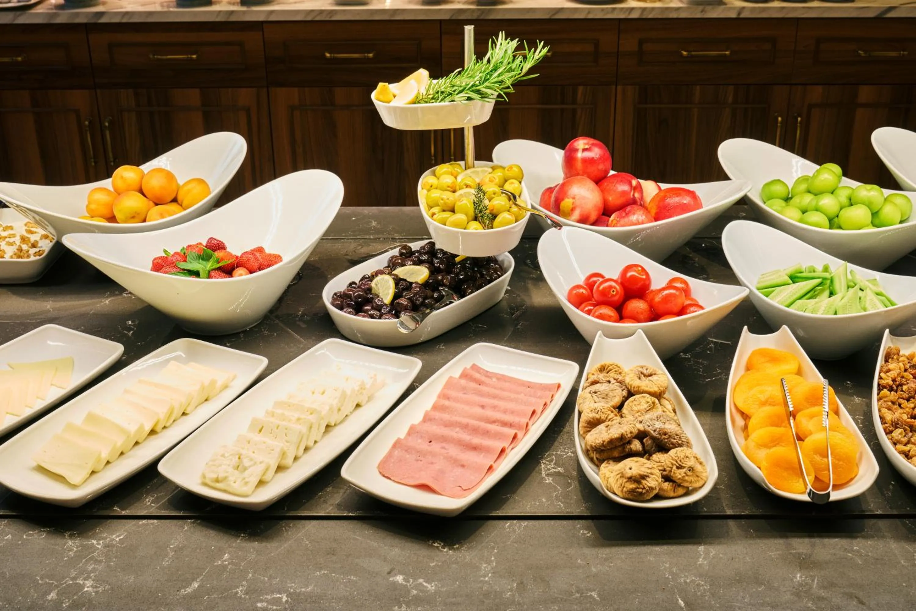 Buffet breakfast in The Marmara Camlica