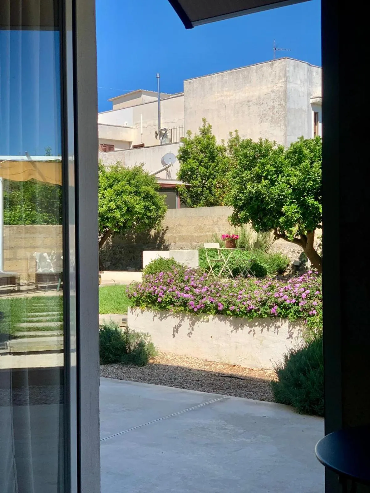 Garden view in Corte Mercurio B&B