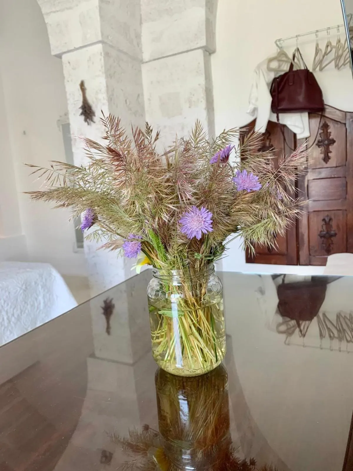 Decorative detail in Corte Mercurio B&B