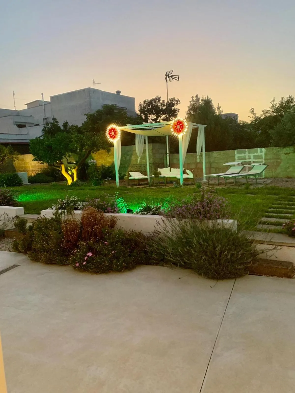 Garden view in Corte Mercurio B&B