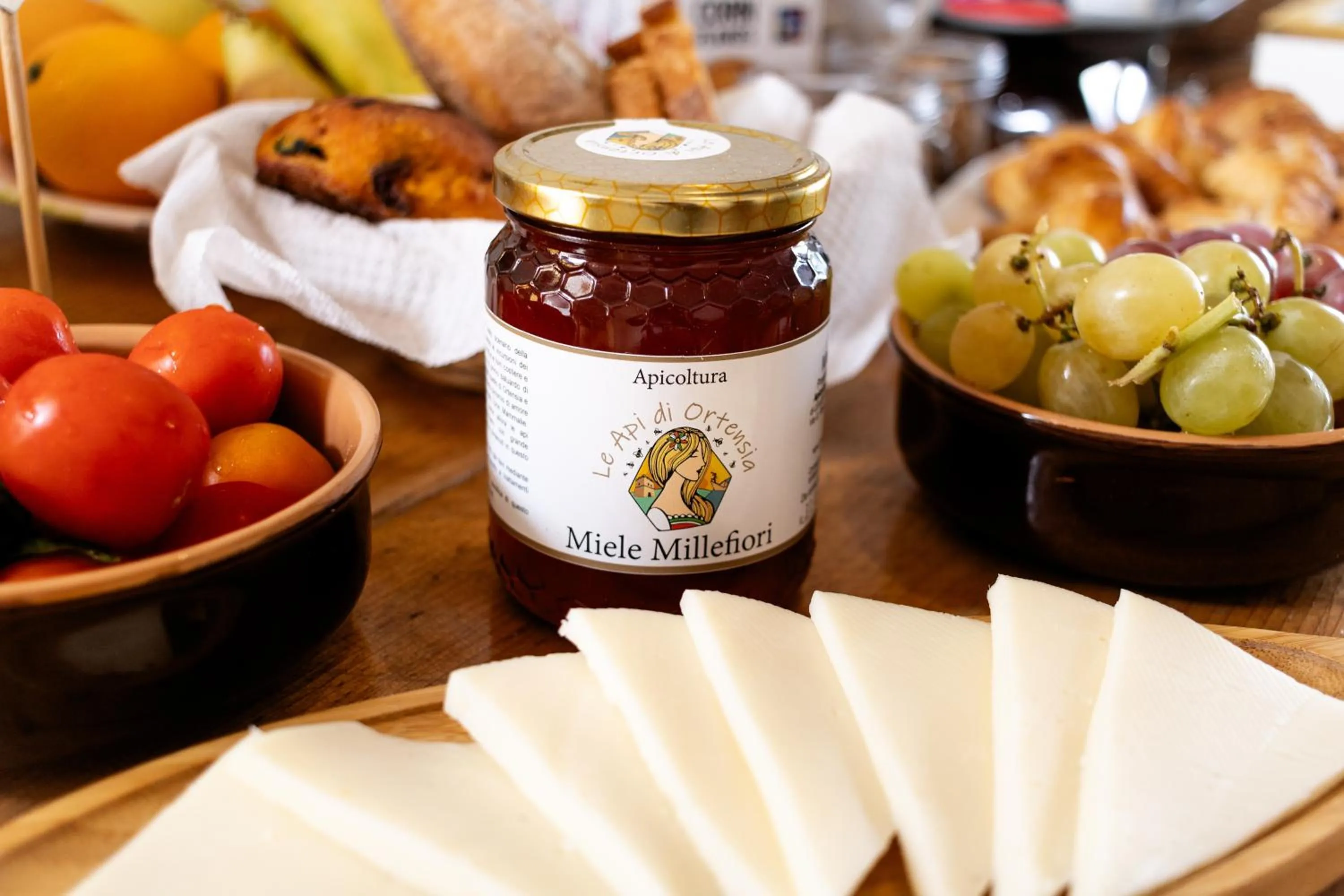 Food close-up in Corte Mercurio B&B