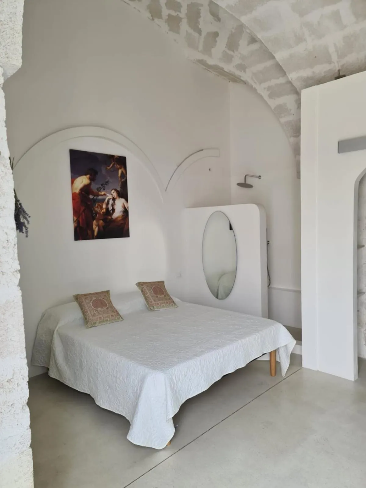 Shower, Bed in Corte Mercurio B&B