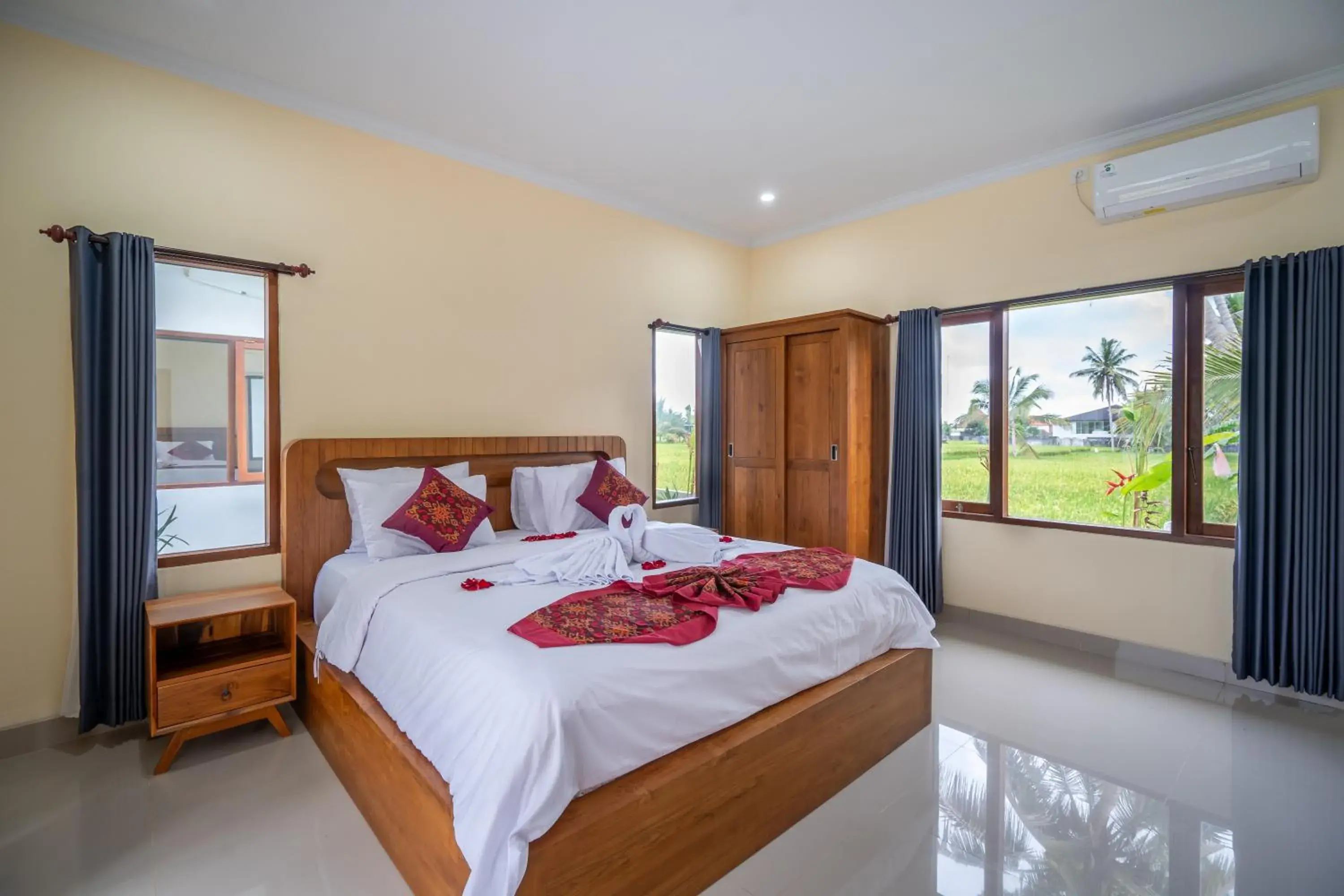 Bed in The Patra Ubud Bed in The Patra Ubud