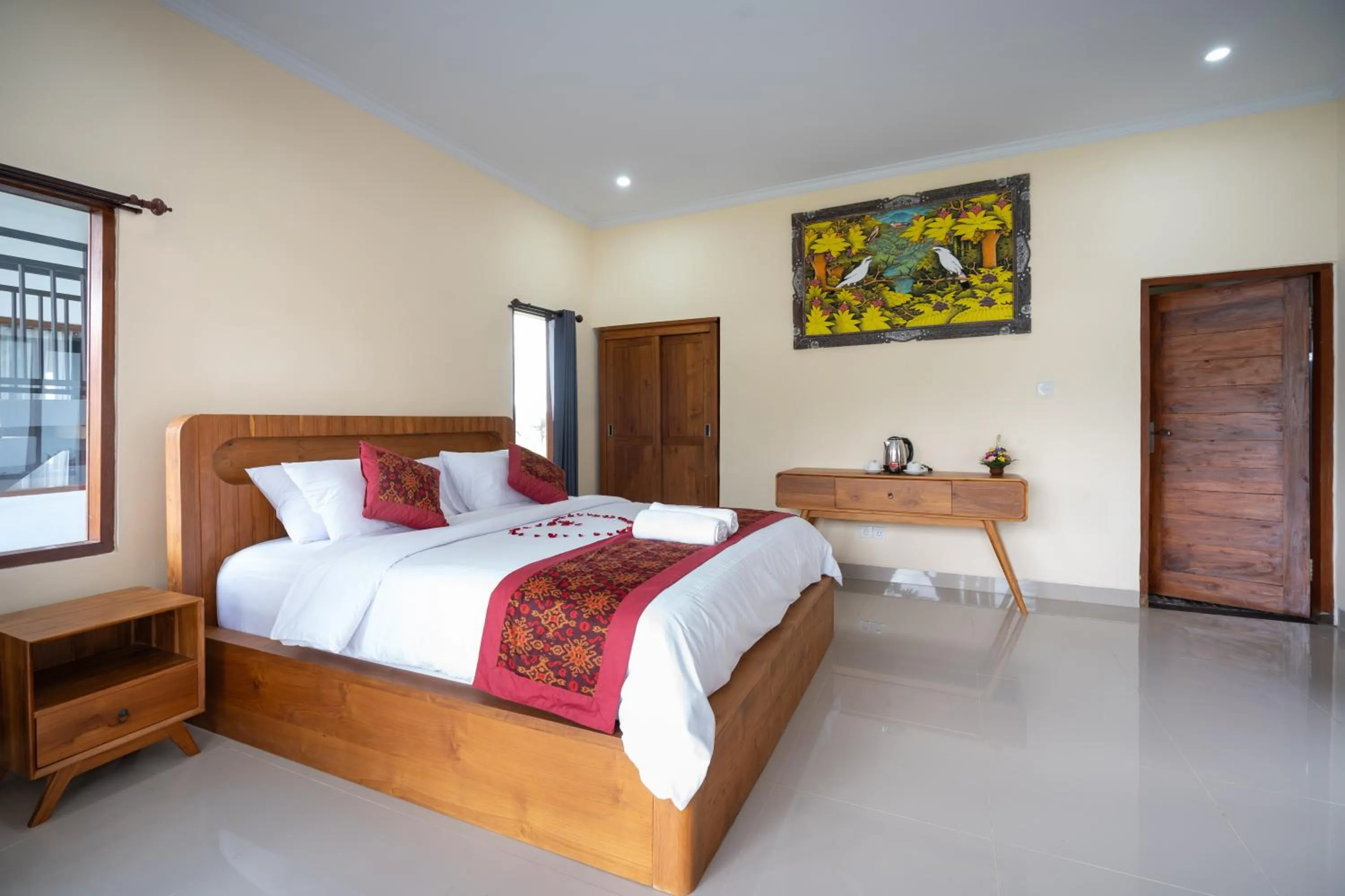 Bed in The Patra Ubud