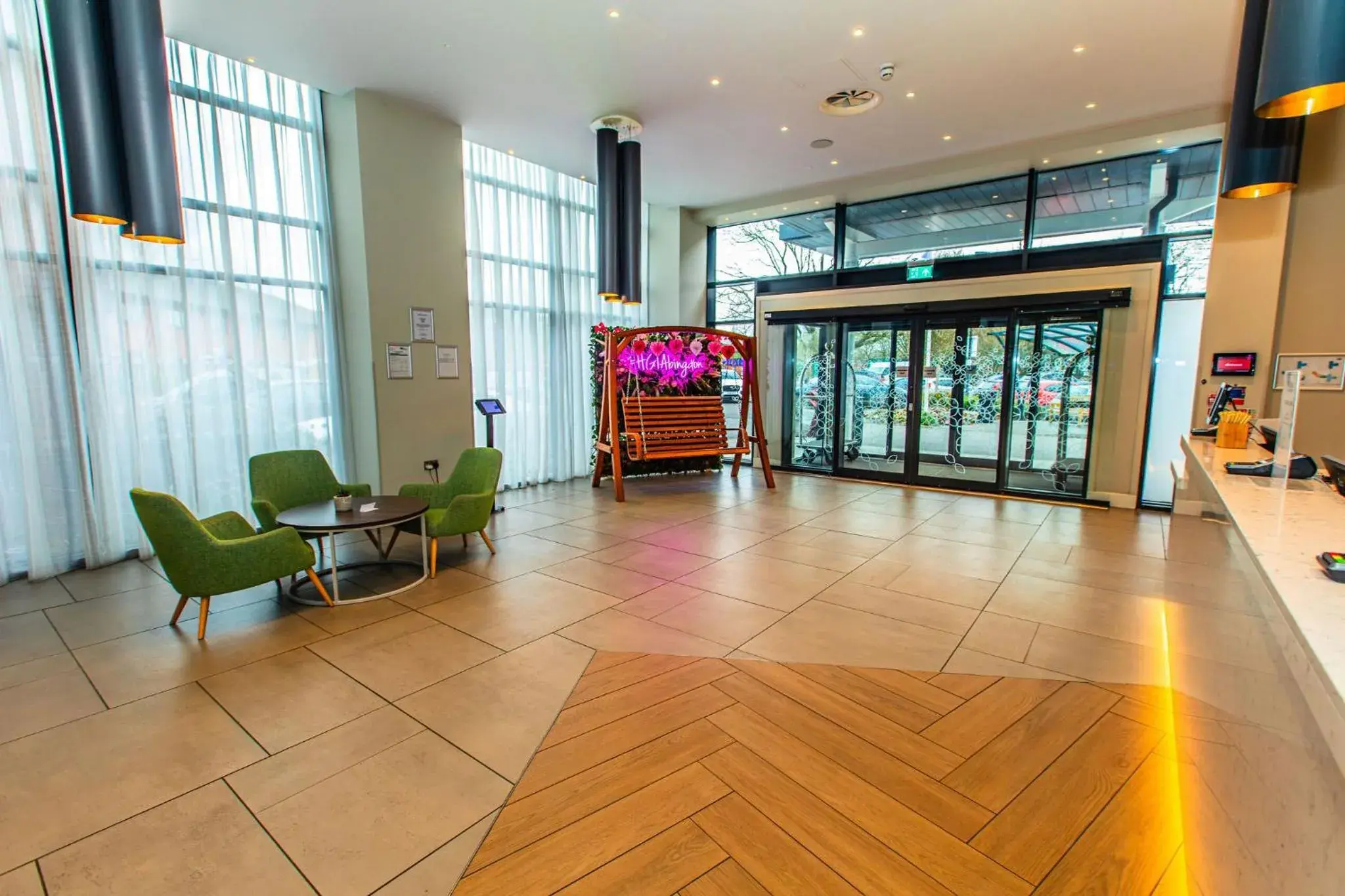 Lobby or reception in Hilton Garden Inn Abingdon Oxford Lobby or reception in Hilton Garden Inn Abingdon Oxford
