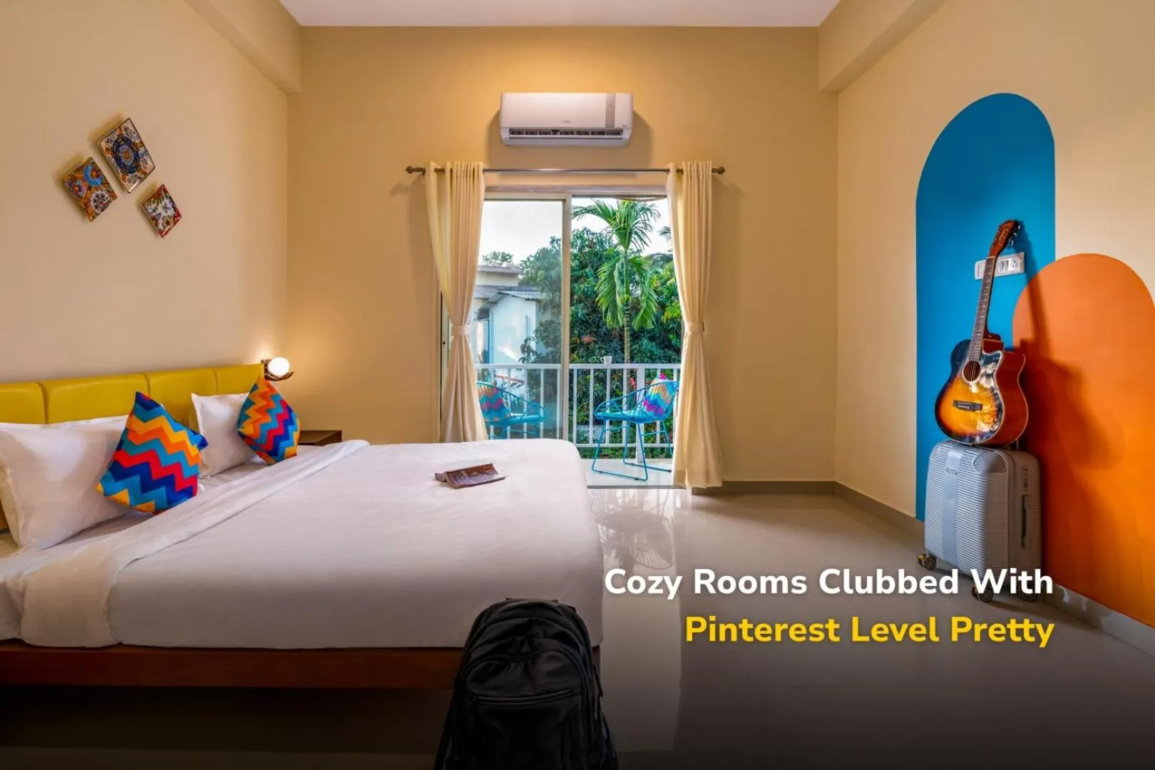 Bed in goSTOPS Alibaug