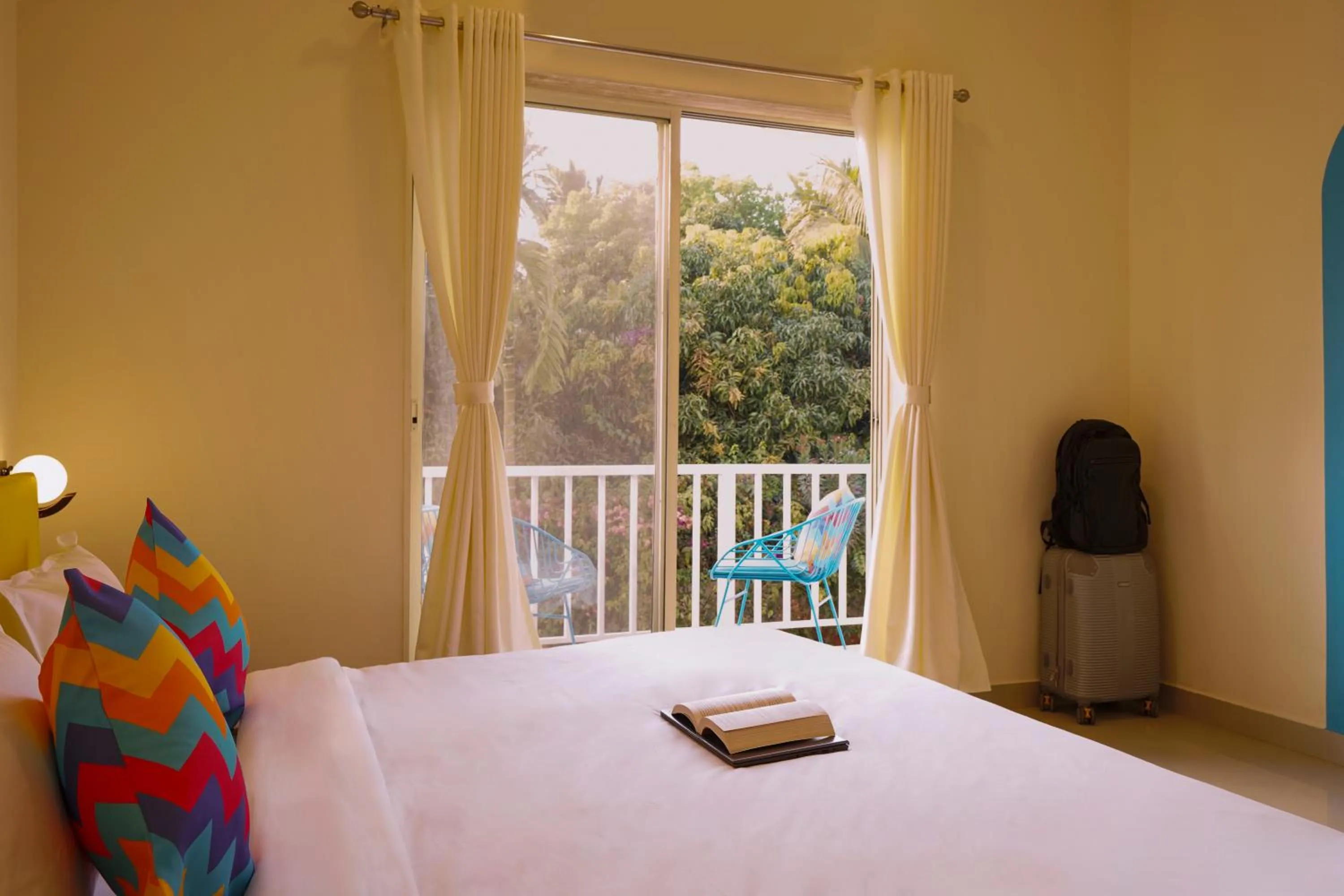 Bed in goSTOPS Alibaug