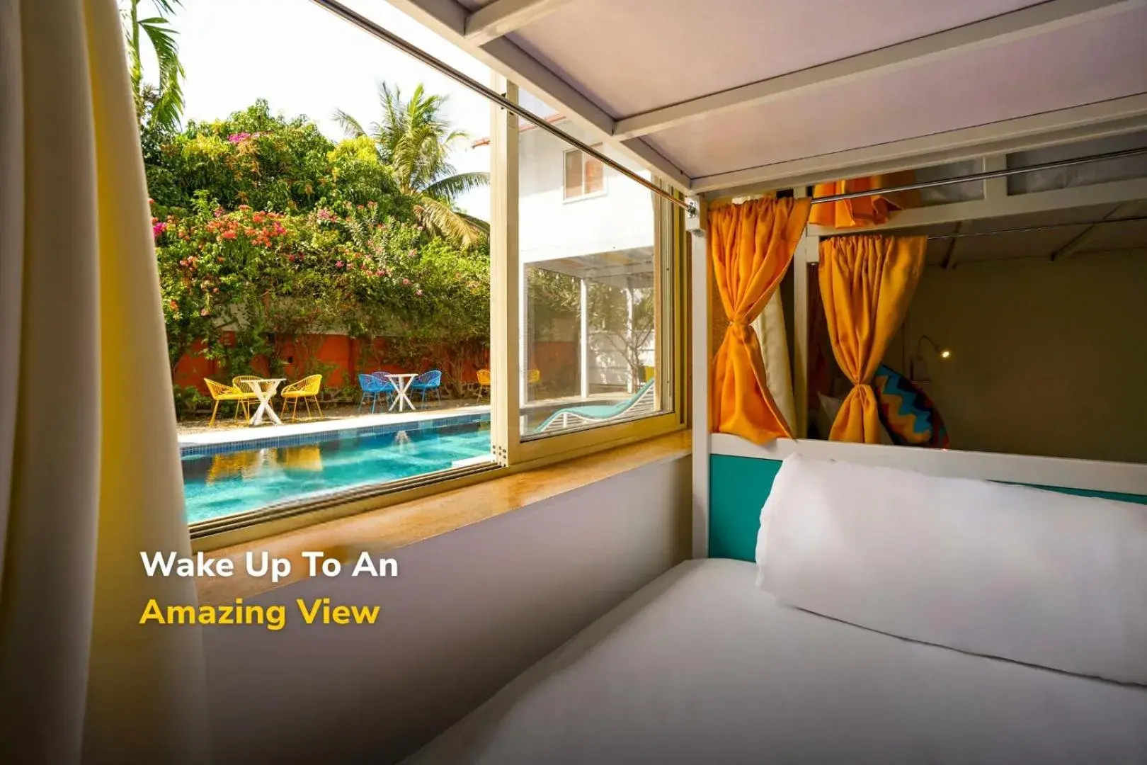 Bed in goSTOPS Alibaug Bed in goSTOPS Alibaug