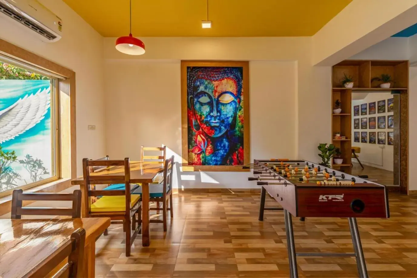 Lobby or reception in goSTOPS Alibaug Lobby or reception in goSTOPS Alibaug