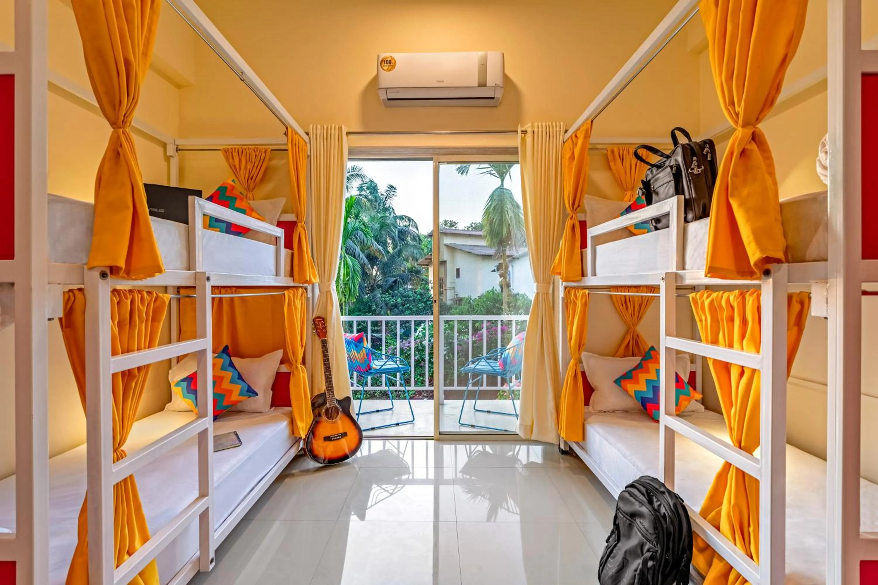 Bed in goSTOPS Alibaug