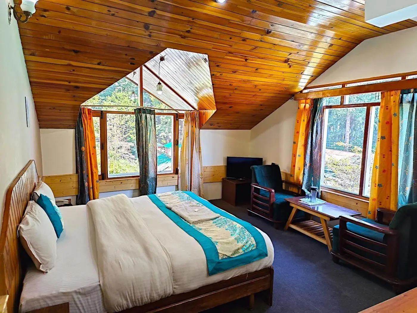 Bed in CS Shhandella Hotel Bed in CS Shhandella Hotel