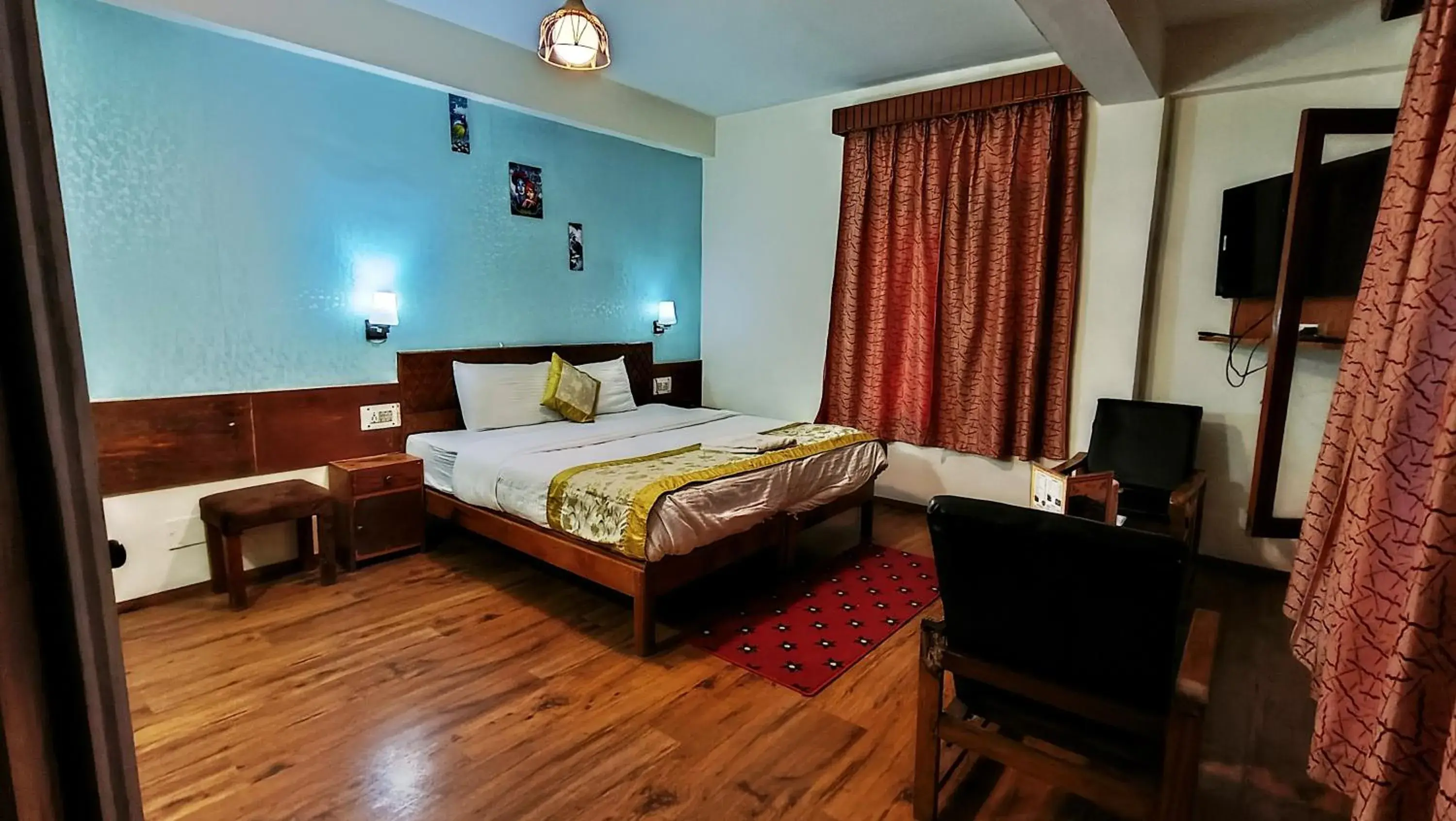 Bed in CS Shhandella Hotel Bed in CS Shhandella Hotel