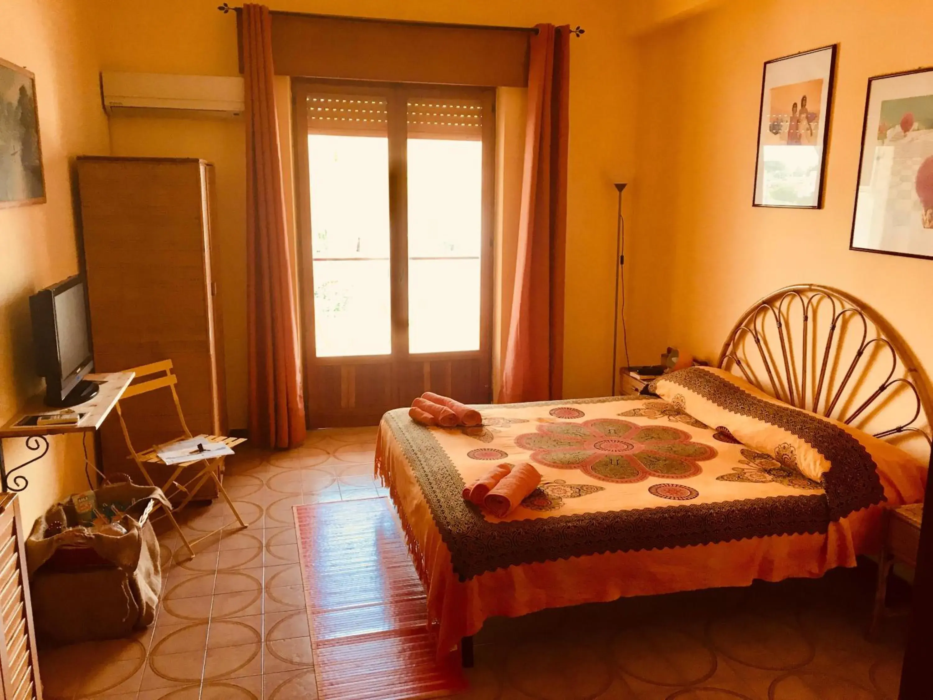 Double Room with Balcony with internal bathroom in La Terrazza Sul Mar Mediterraneo Double Room with Balcony with internal bathroom in La Terrazza Sul Mar Mediterraneo