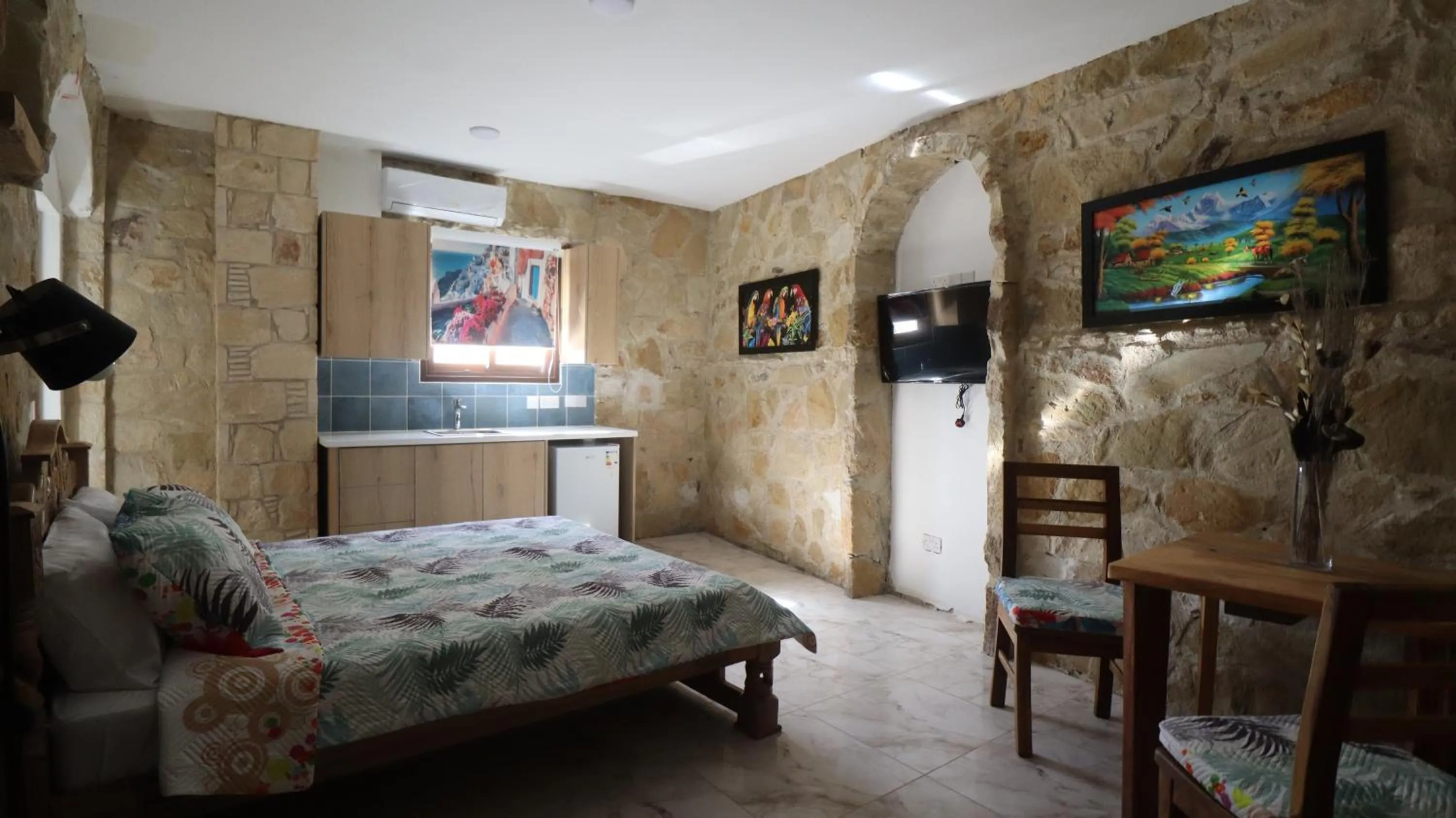 Photo of the whole room, Bed in La Hacienda Cyprus