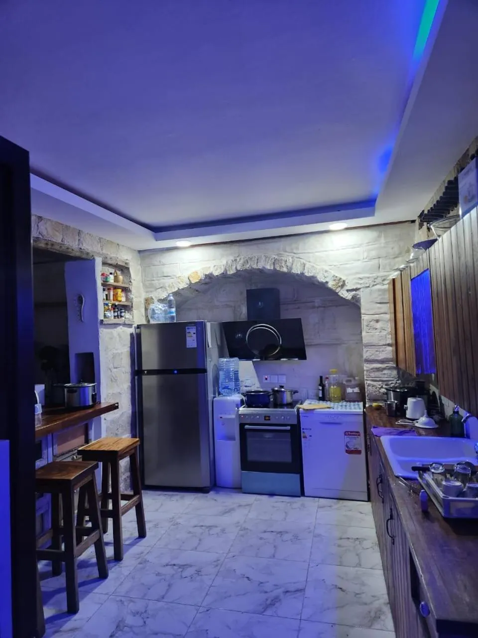Kitchen or kitchenette in La Hacienda Cyprus