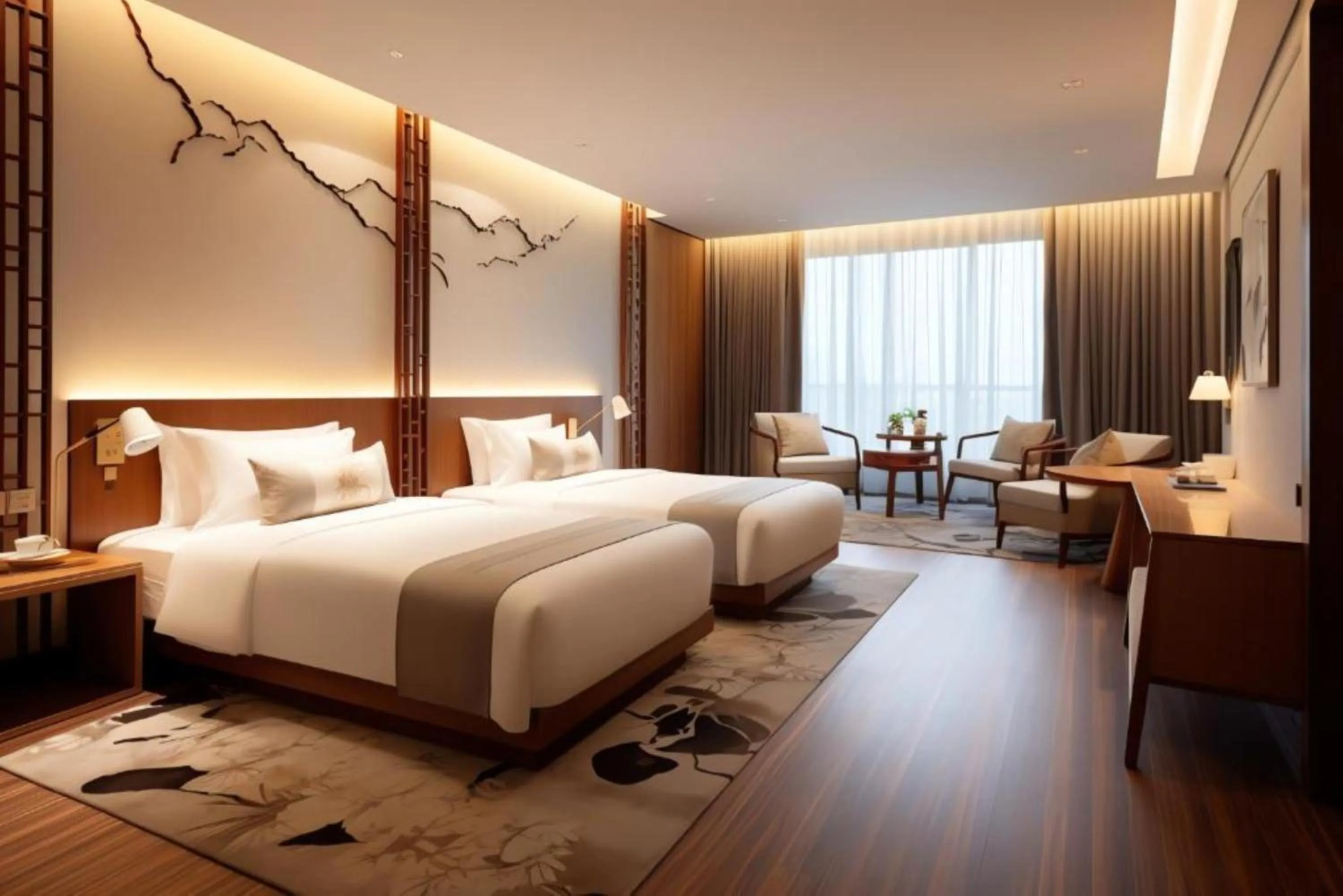 Bed in Hotel ECG Inn-Near Delhi IGI Airport