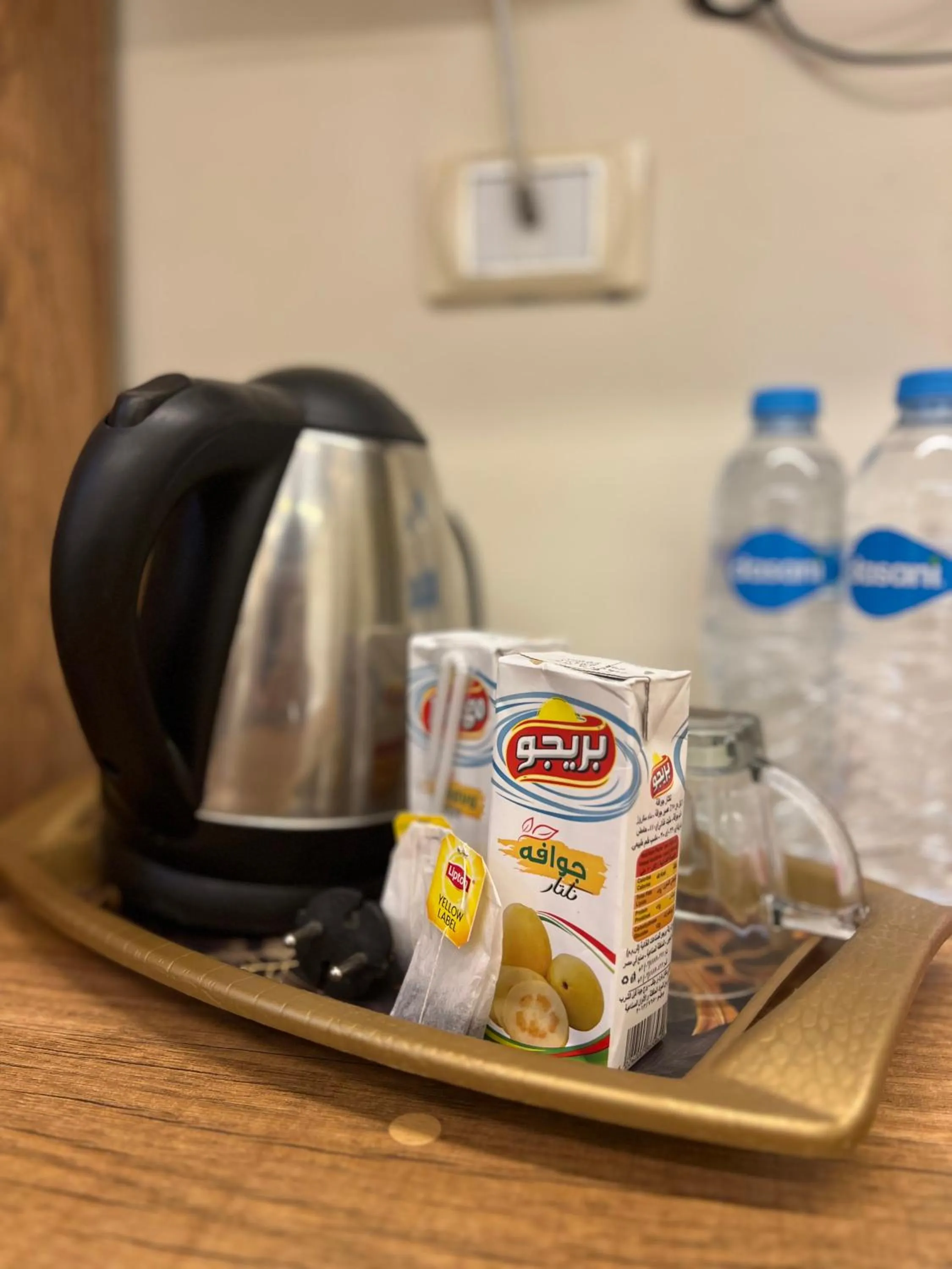 Coffee/tea facilities in Farsha Pyramids Inn