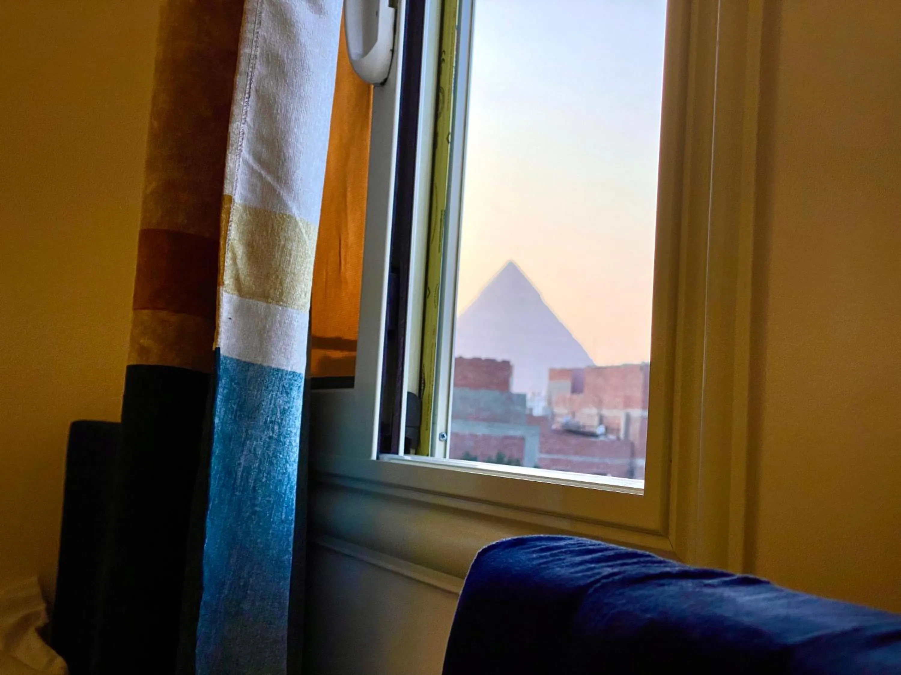 Landmark view in Farsha Pyramids Inn