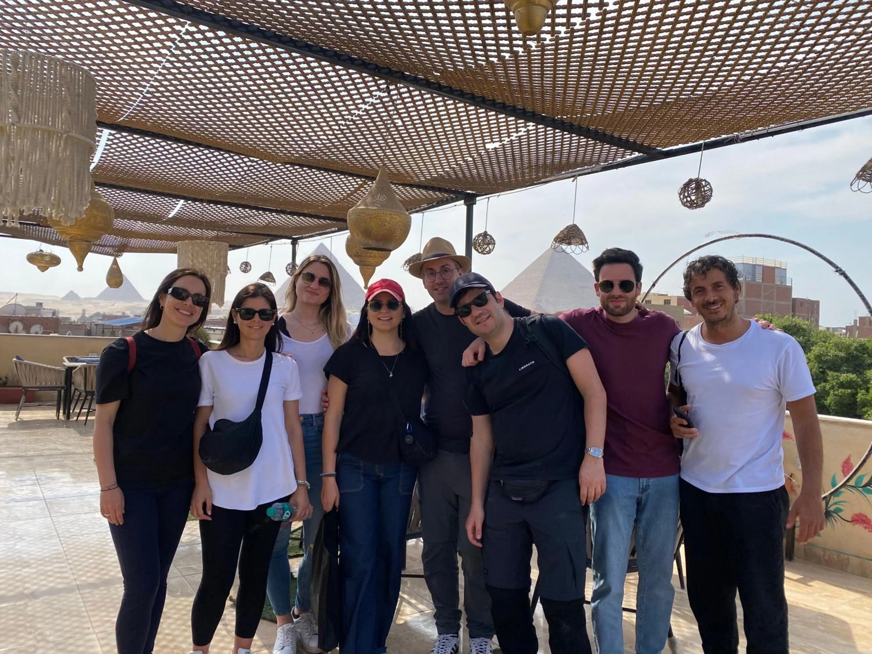 Day in Farsha Pyramids Inn