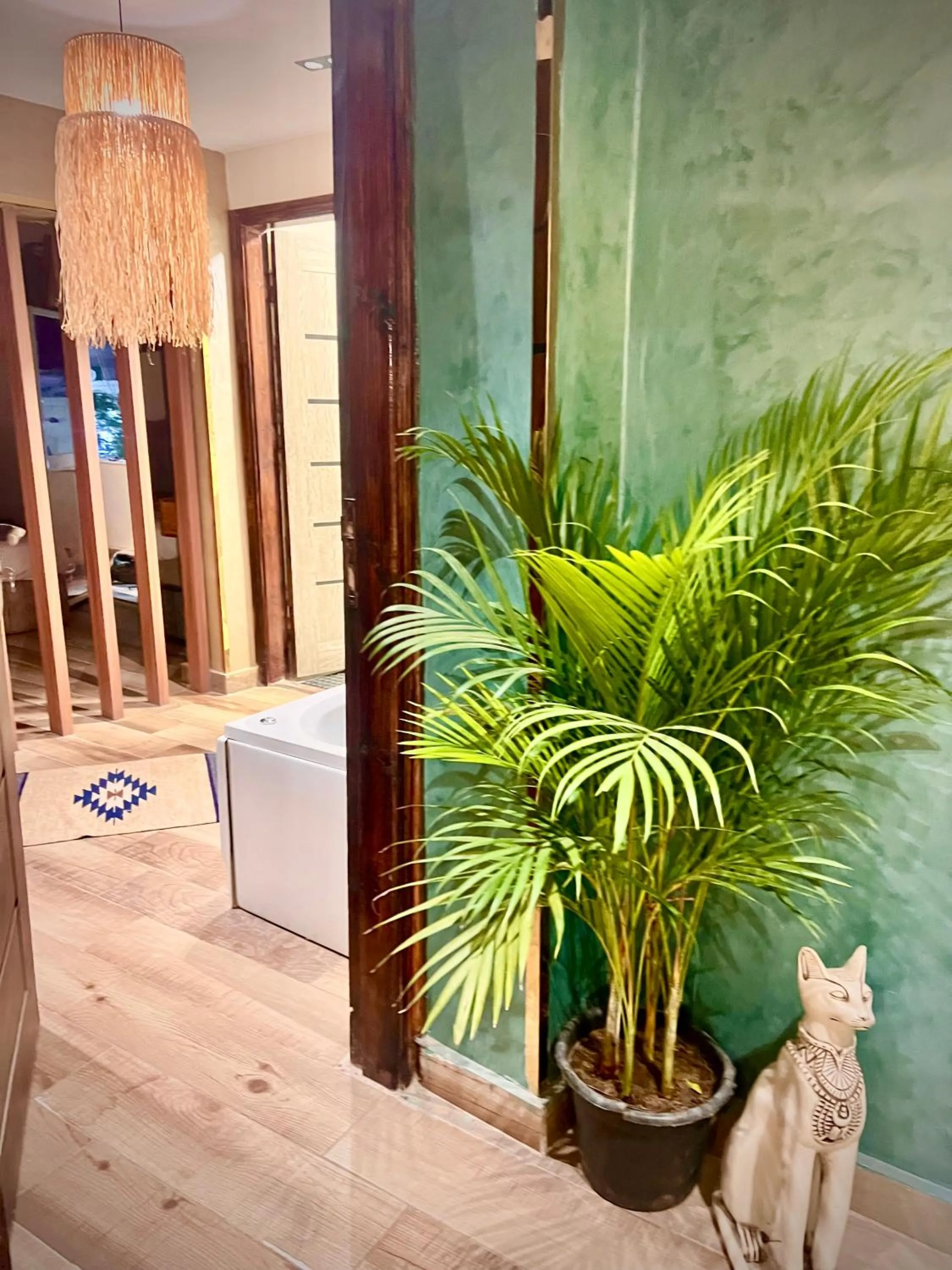 Property building in Farsha Pyramids Inn