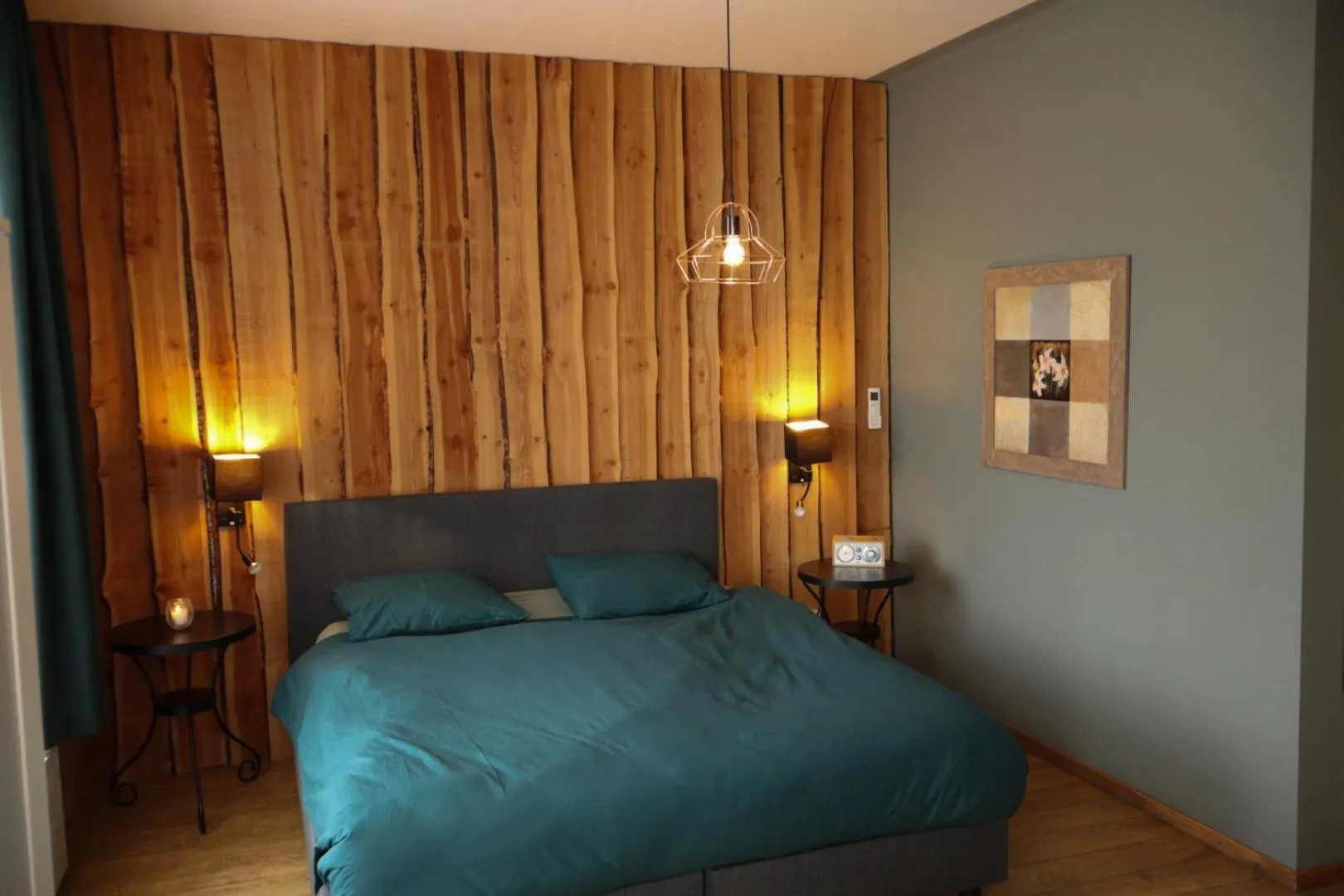 Bed in Hotel Brasserie de Kroon