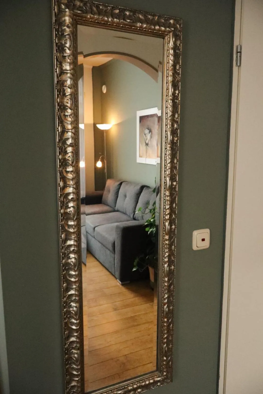 Seating area in Hotel Brasserie de Kroon