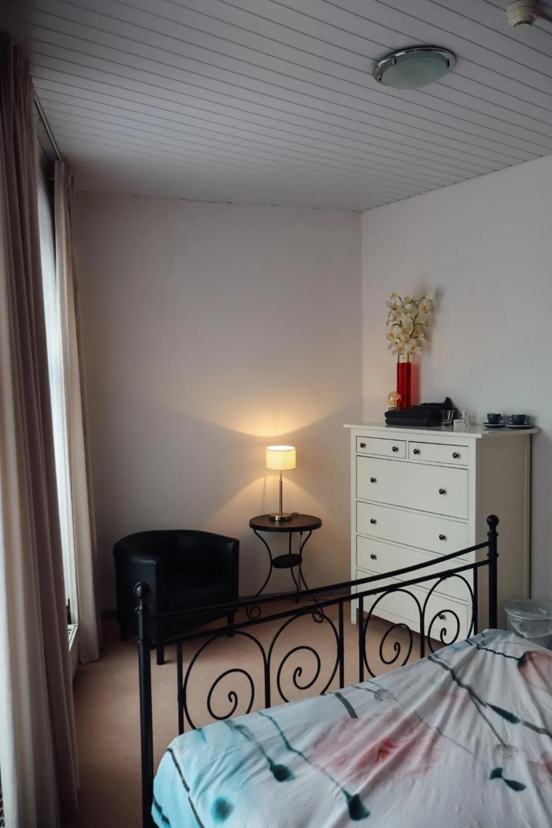 Bed in Hotel Brasserie de Kroon