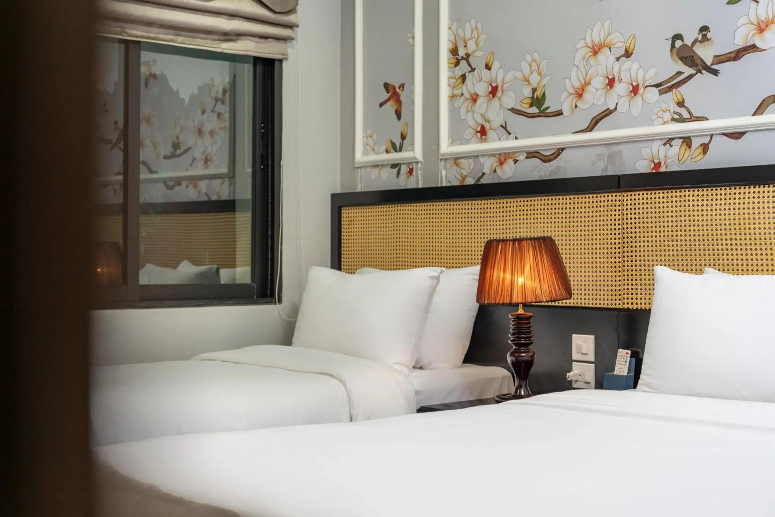 Bed in Amara Hanoi Hotel and Spa Bed in Amara Hanoi Hotel and Spa