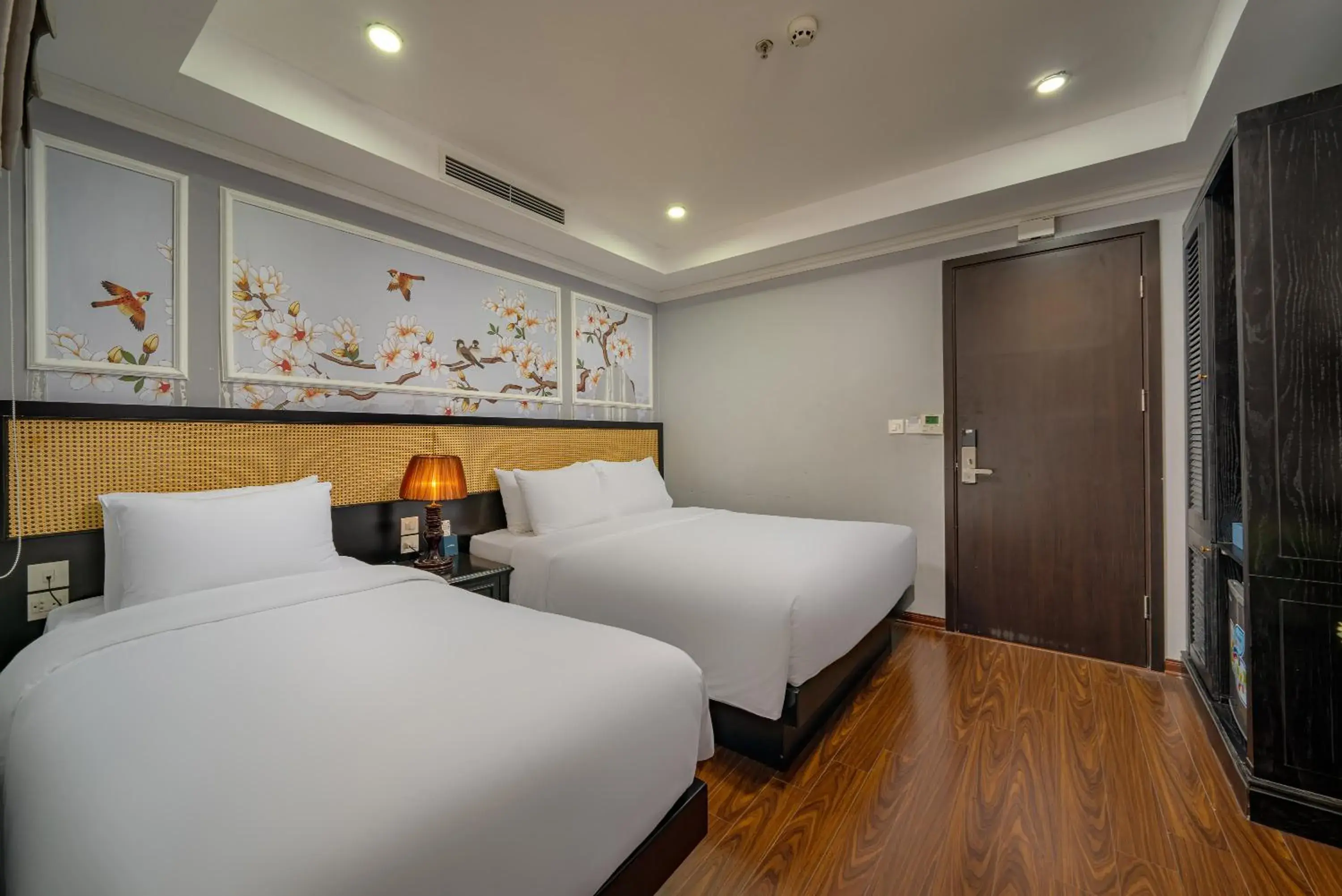 Bed in Amara Hanoi Hotel and Spa Bed in Amara Hanoi Hotel and Spa